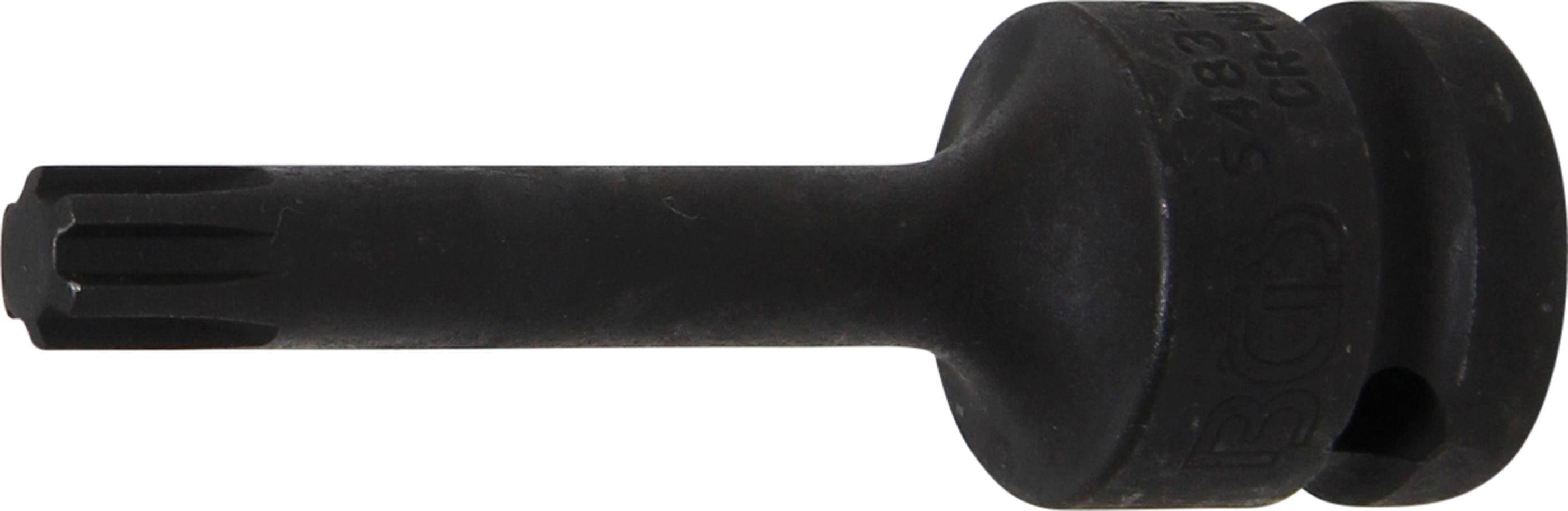 BGS Kraft-Bit-Einsatz | Länge 75 mm | Antrieb Innenvierkant 12,5 mm