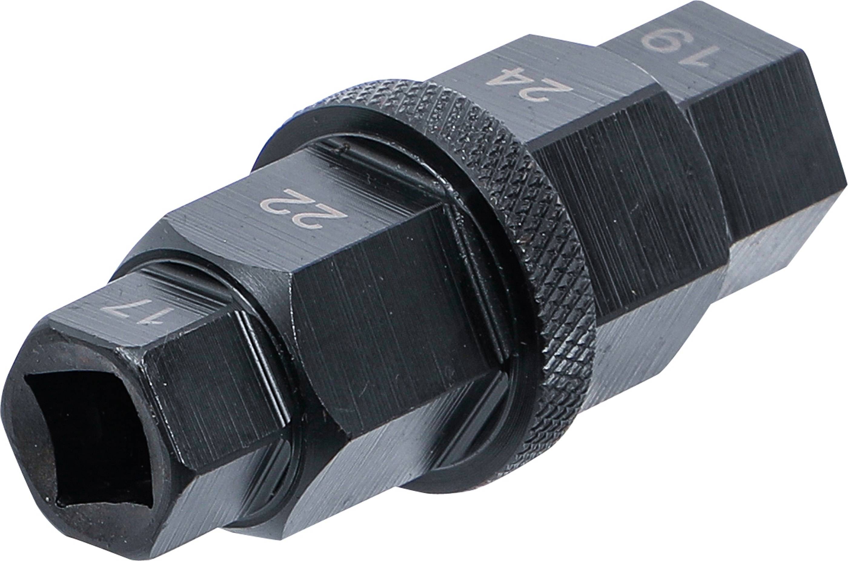 BGS TECHNIC Motorrad-Spezial-Einsatz, 5058, 17-19-22-24 mm