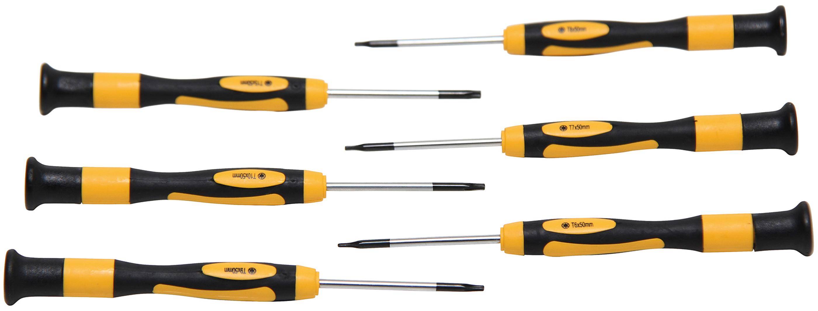 BGS Do It Yourself Przisions-Schraubendreher-Satz | T-Profil (fr