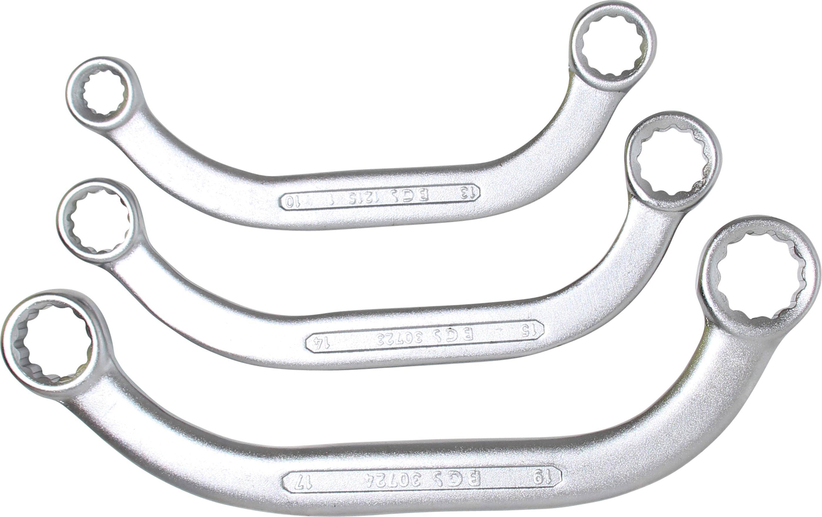 BGS Starter- und Blockschlssel-Satz | SW 10 x 13 - 17 x 19 mm | 3-tlg.