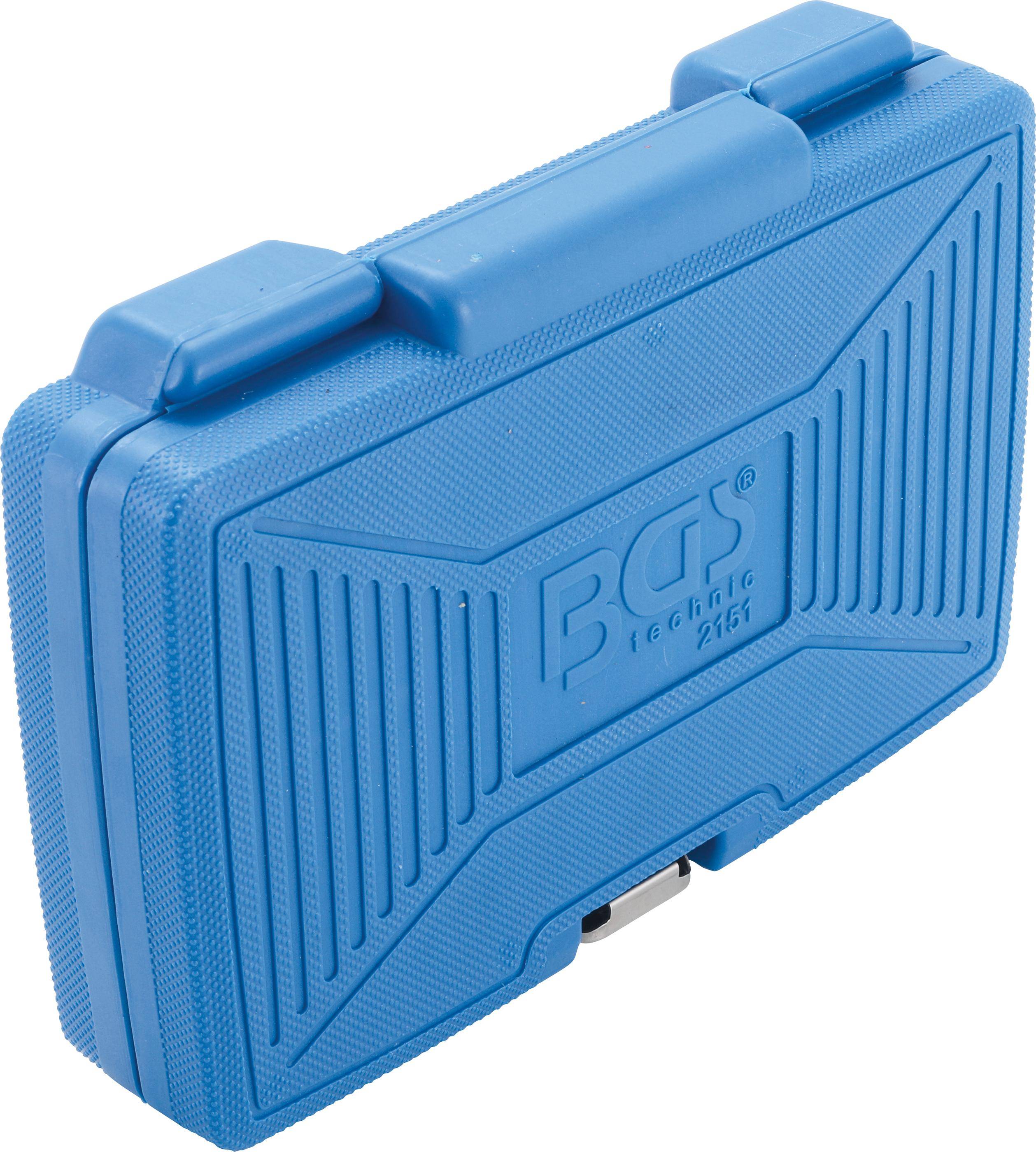 BGS Steckschlüssel-Satz Gear Lock | Antrieb 6,3 mm (1/4") | 38-tlg.