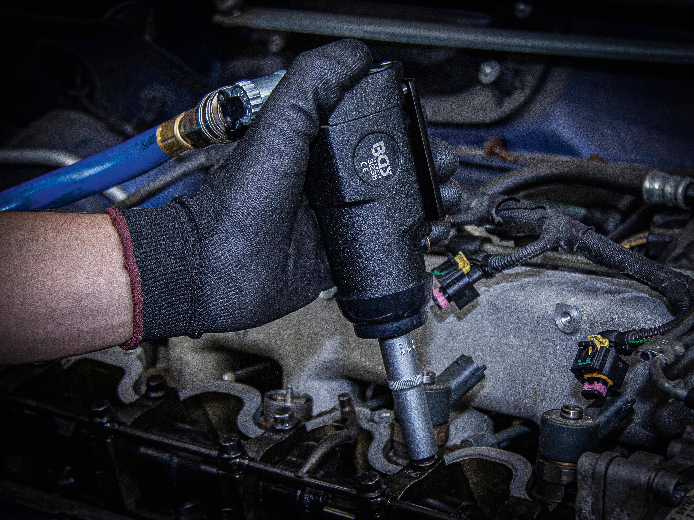 BGS Druckluft-Schlagschrauber | 10 mm (3/8") | "Butterfly" | 135 Nm