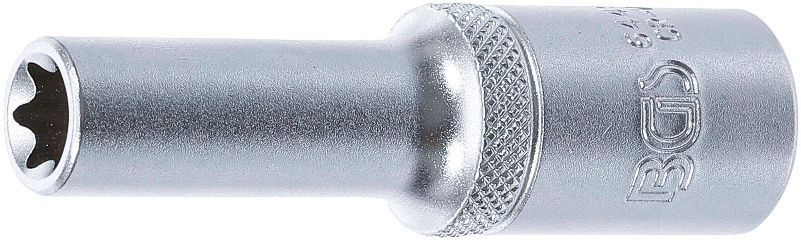 Steckschlüssel-Einsatz - tief - für E-Profil - 1/2" - E12