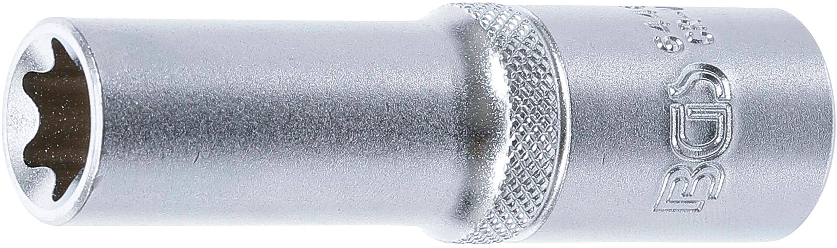 Steckschlüssel-Einsatz - tief - für E-Profil - 1/2" - E16