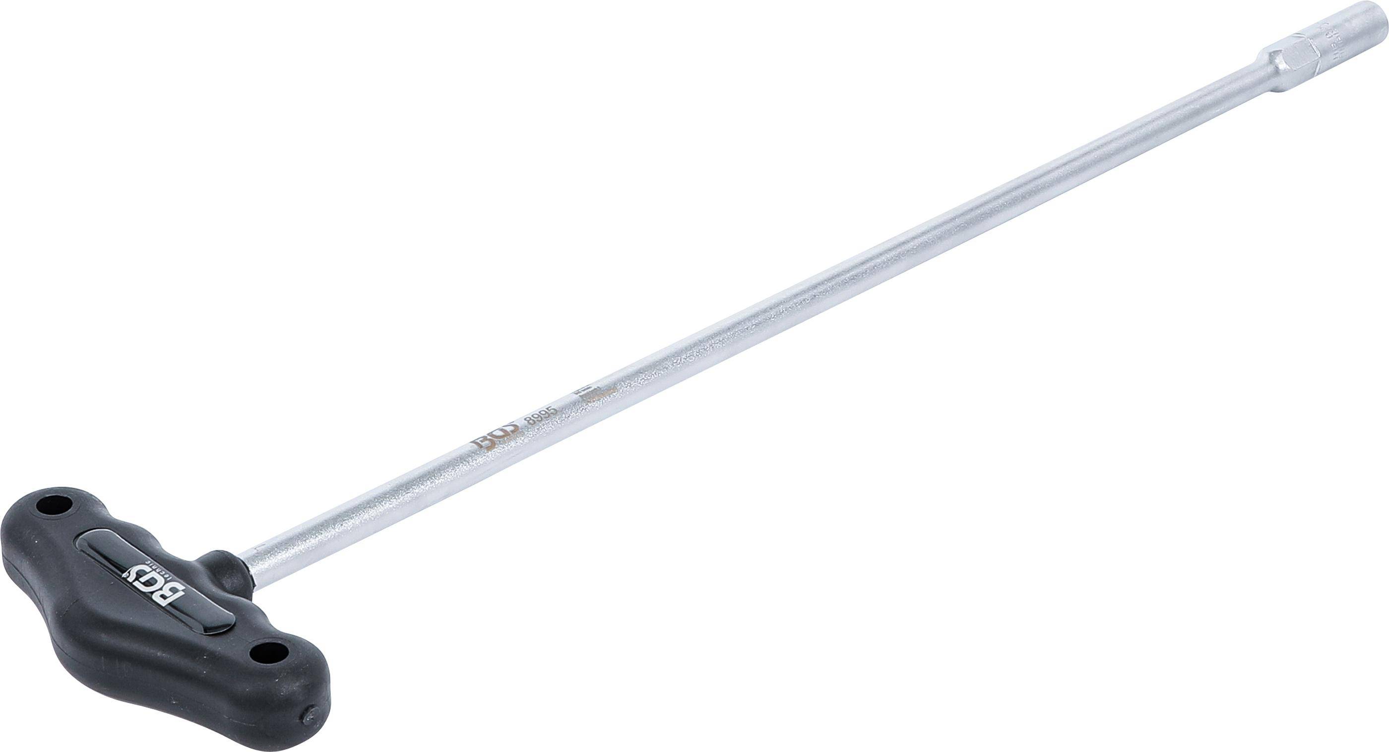 BGS Steckschlssel mit T-Griff, Sechskant | Lnge 430 mm | SW 10 mm