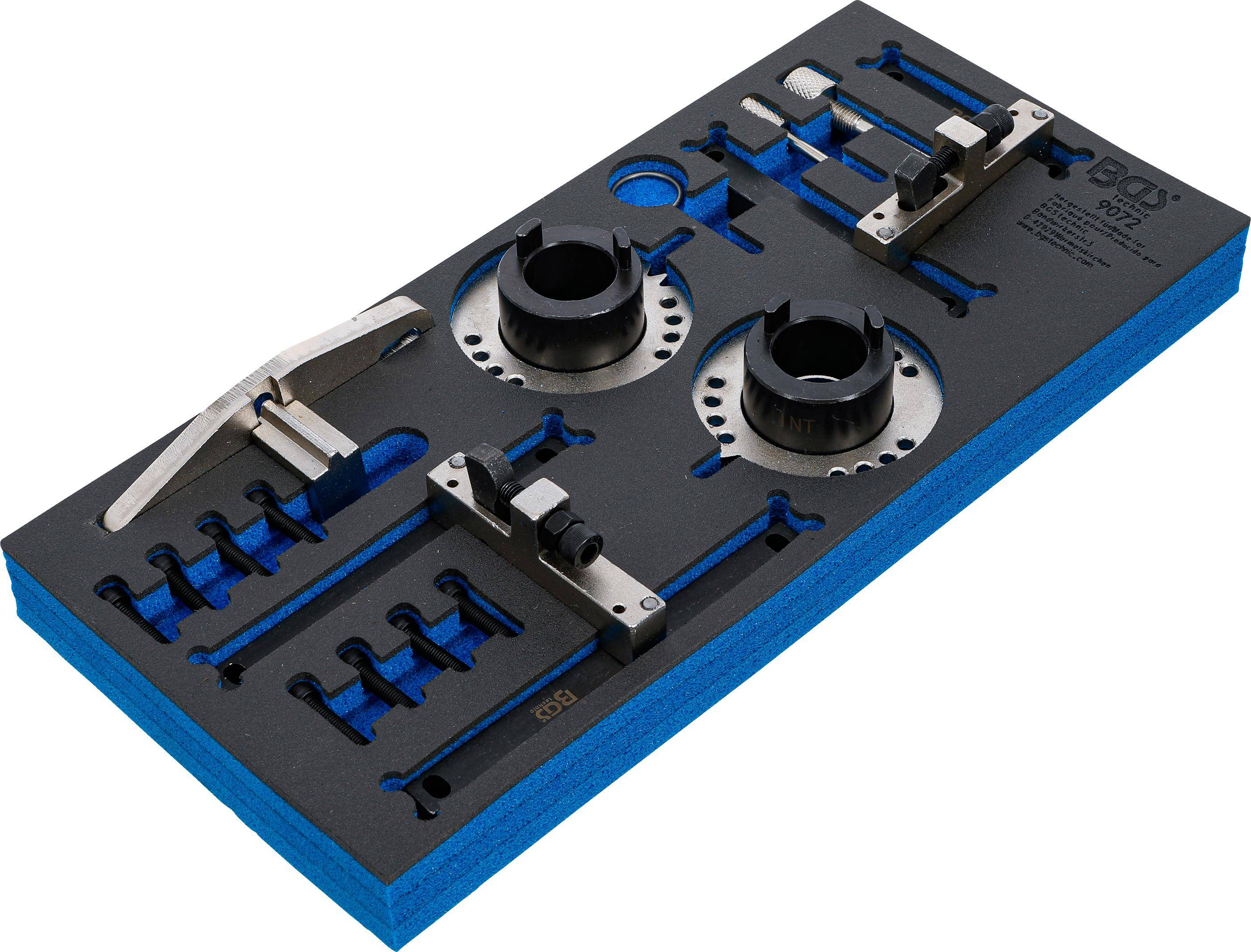 BGS technic Werkstattwageneinlage 1/3: Motor-Einstellwerkzeug-Satz |