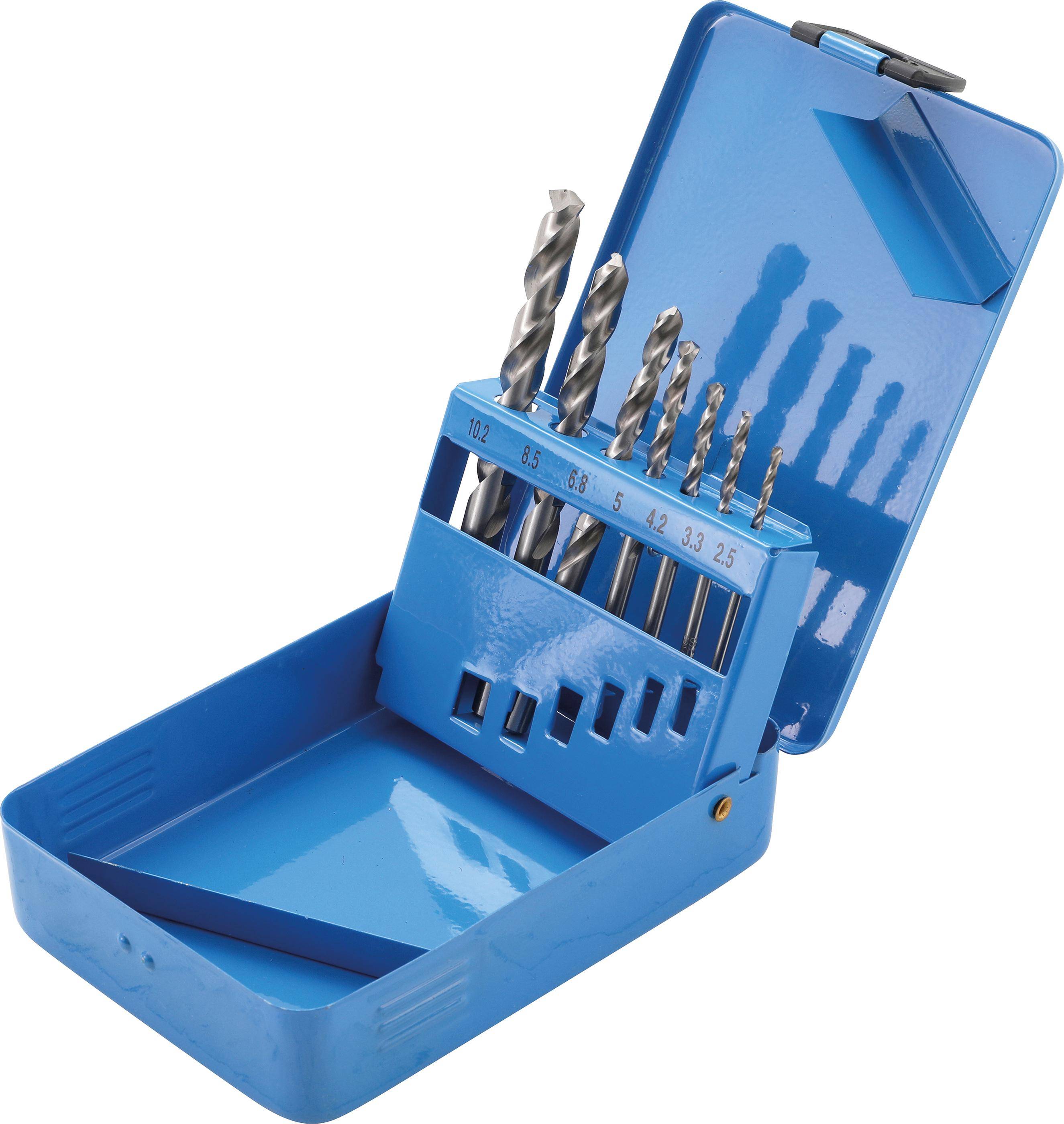 BGS technic HSS-Spiralbohrer-Satz | Kernlochmaße | 2,5 - 10,2 mm |