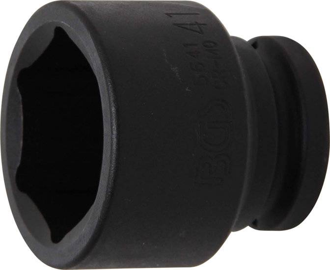 Kraft-Steckschlüssel-Einsatz Sechskant Antrieb Innenvierkant 20 mm (3/4) SW 41 mm