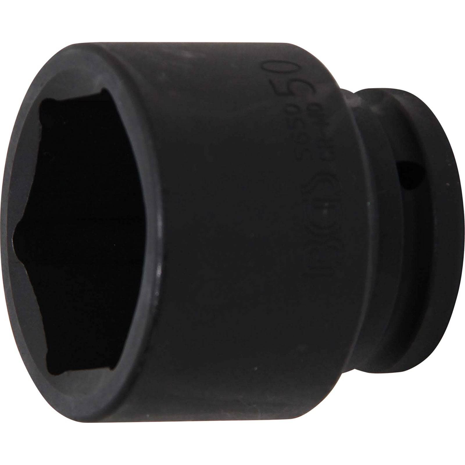 BGS Kraft-Steckschlüssel-Einsatz Sechskant Antrieb Innenvierkant 20 mm (3/4") SW 50 mm - 5650