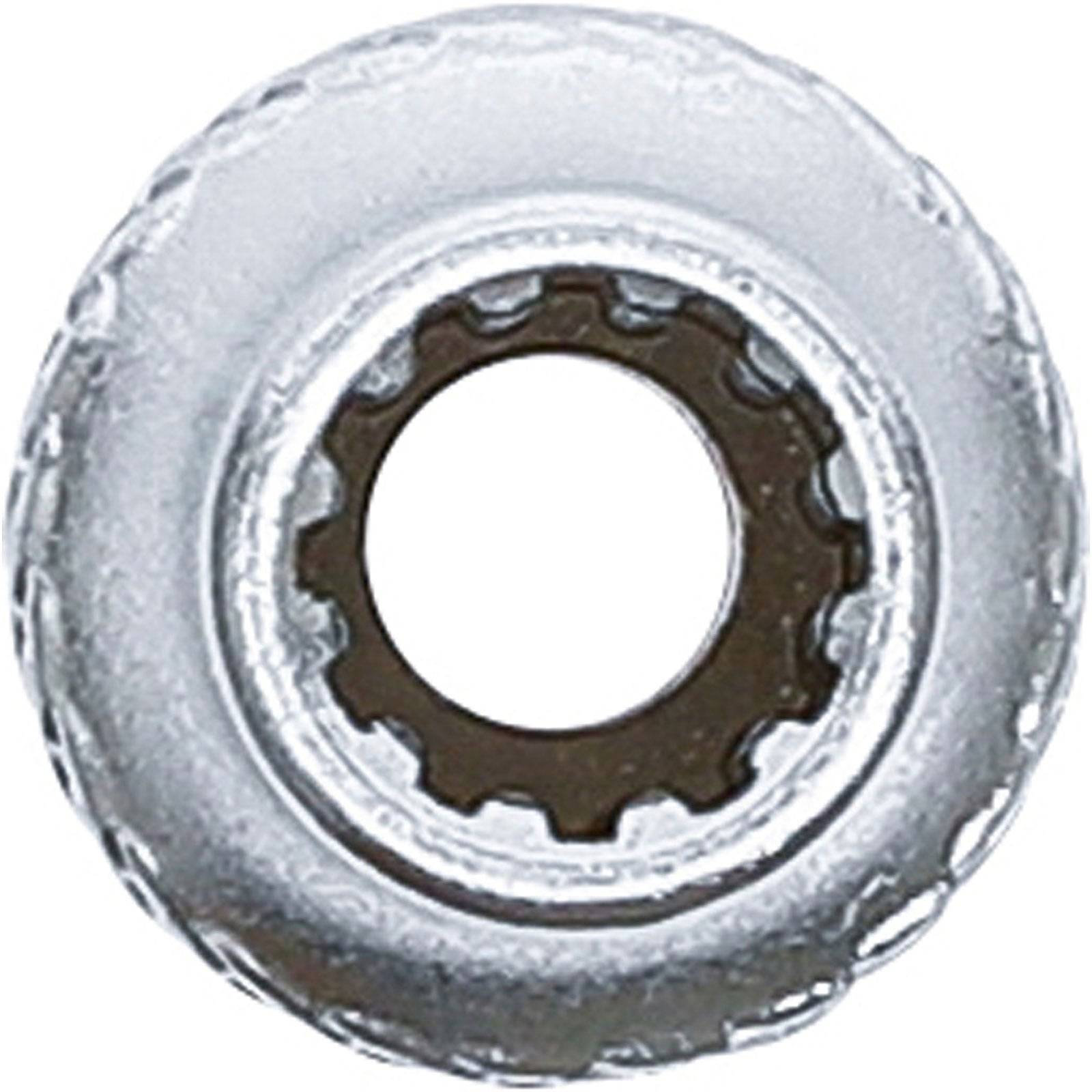 BGS Steckschlüssel-Einsatz Gear Lock tief Antrieb Innenvierkant 6,3 mm (1/4") SW 5 mm - 10155