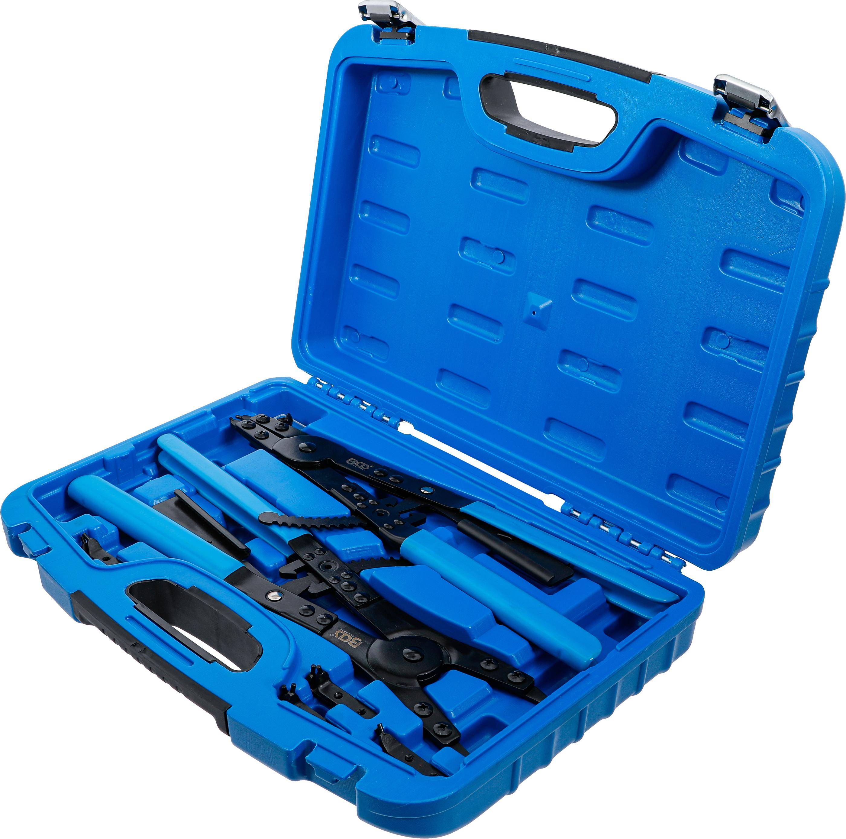 BGS technic Sprengringzangen-Satz | fr NFZ | auswechselbare Spitzen |