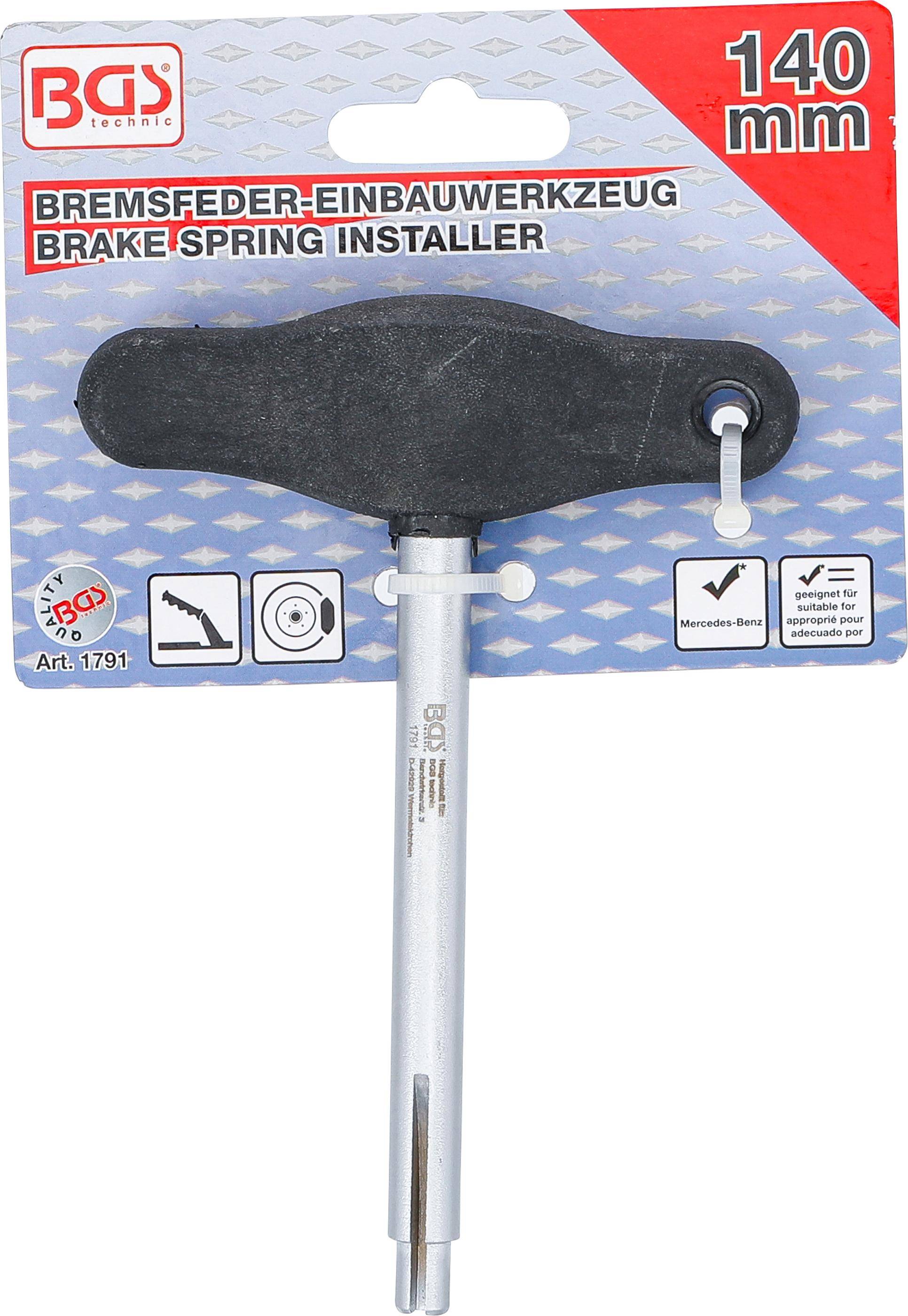 BGS technic Bremsfeder-Einbauwerkzeug | für Mercedes-Benz-Parkbremse