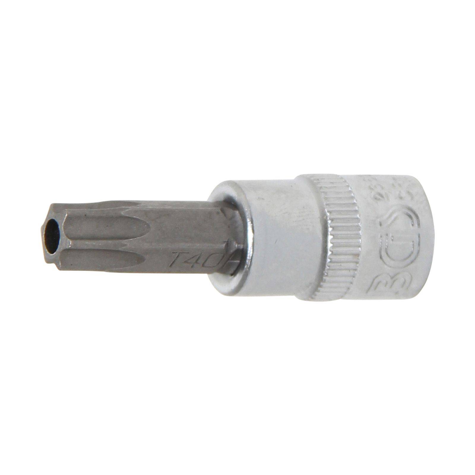 Bit-Einsatz | 6,3 mm (1/4") | T-Profil (für Torx) mit Bohrung T40