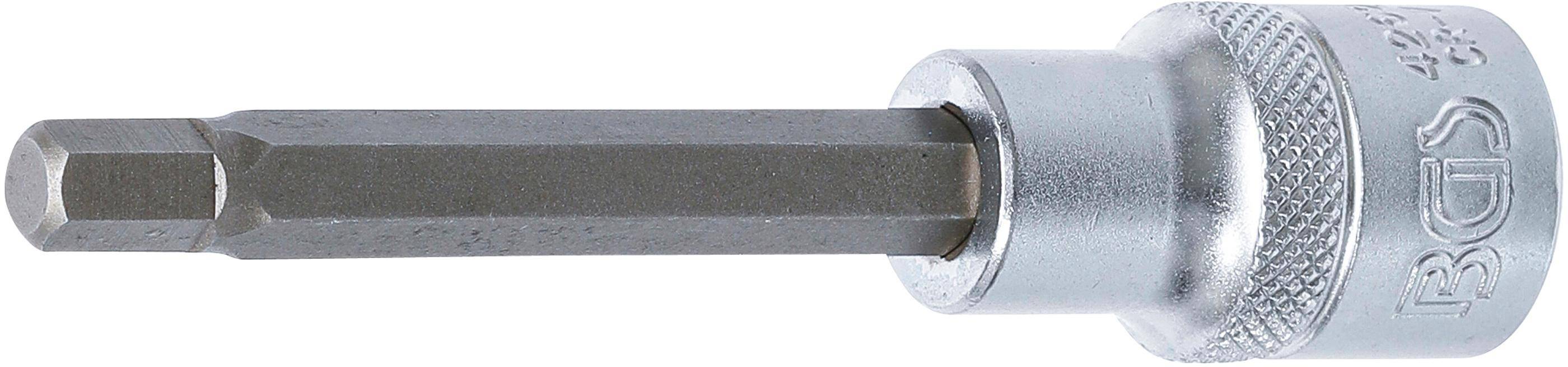 BGS technic Bit-Einsatz | Lnge 100 mm | Antrieb Innenvierkant 12,5 mm