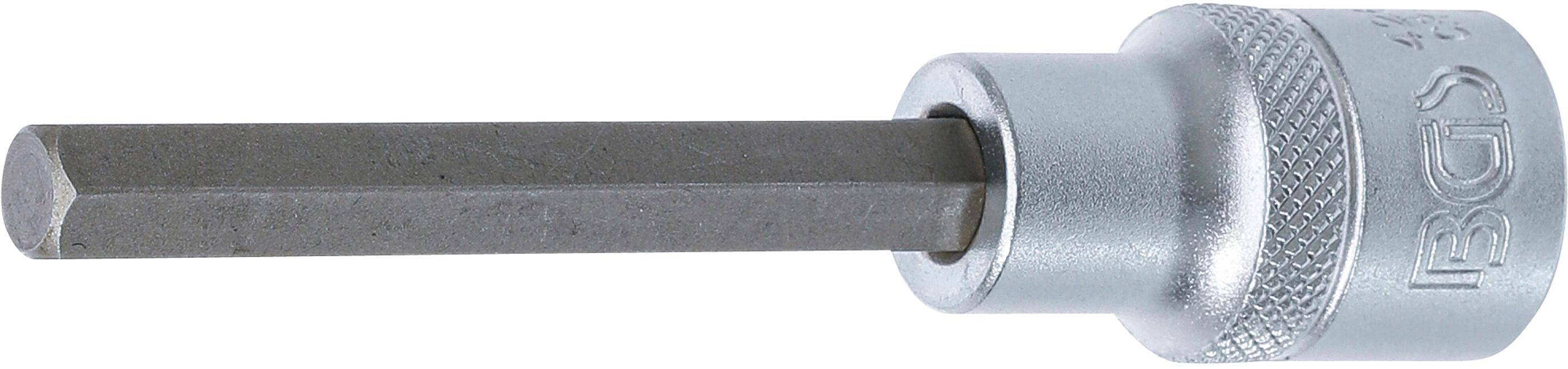 BGS technic Bit-Einsatz | Lnge 100 mm | Antrieb Innenvierkant 12,5 mm