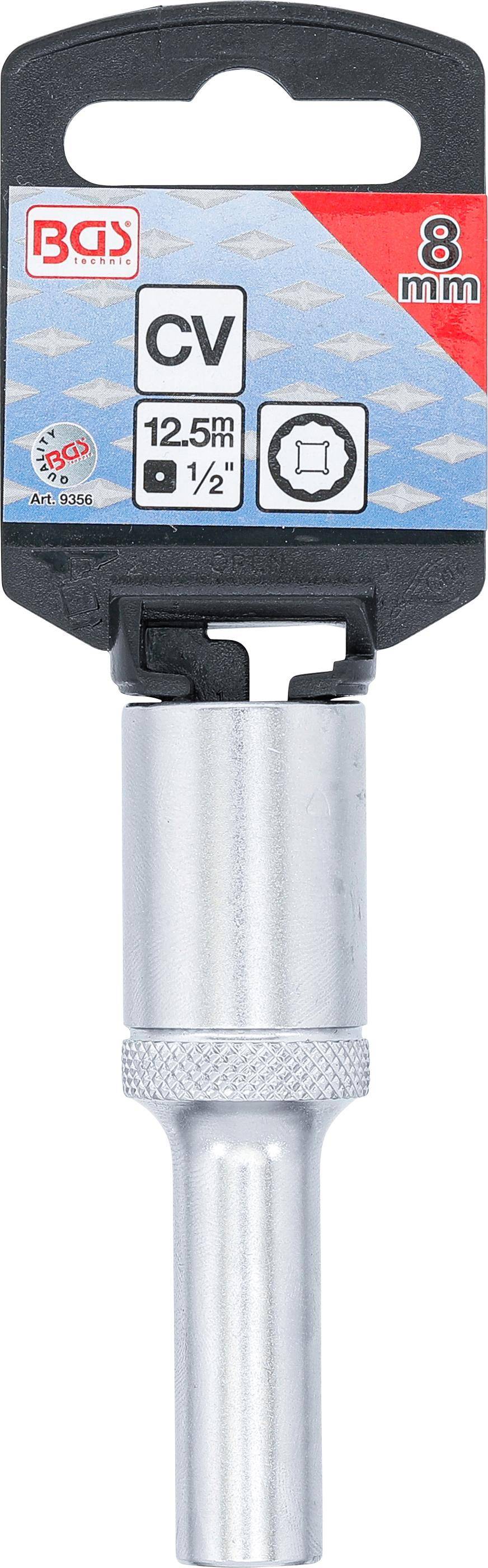 BGS technic Steckschlüssel-Einsatz Zwölfkant, tief | Antrieb
