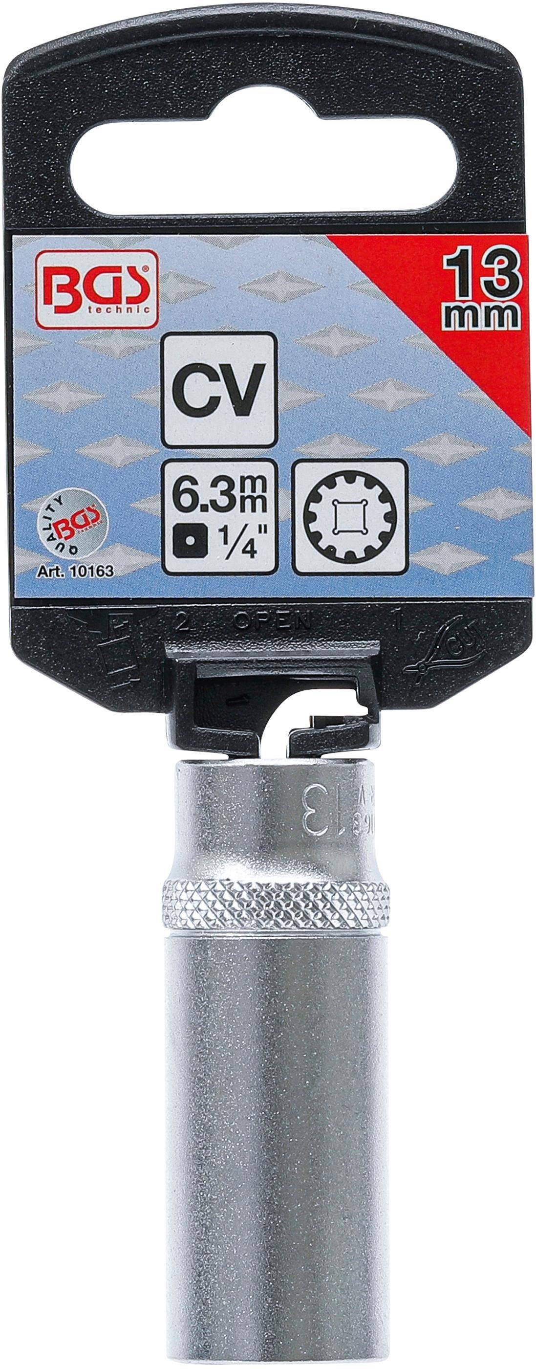 BGS technic Steckschlssel-Einsatz Gear Lock, tief | Antrieb