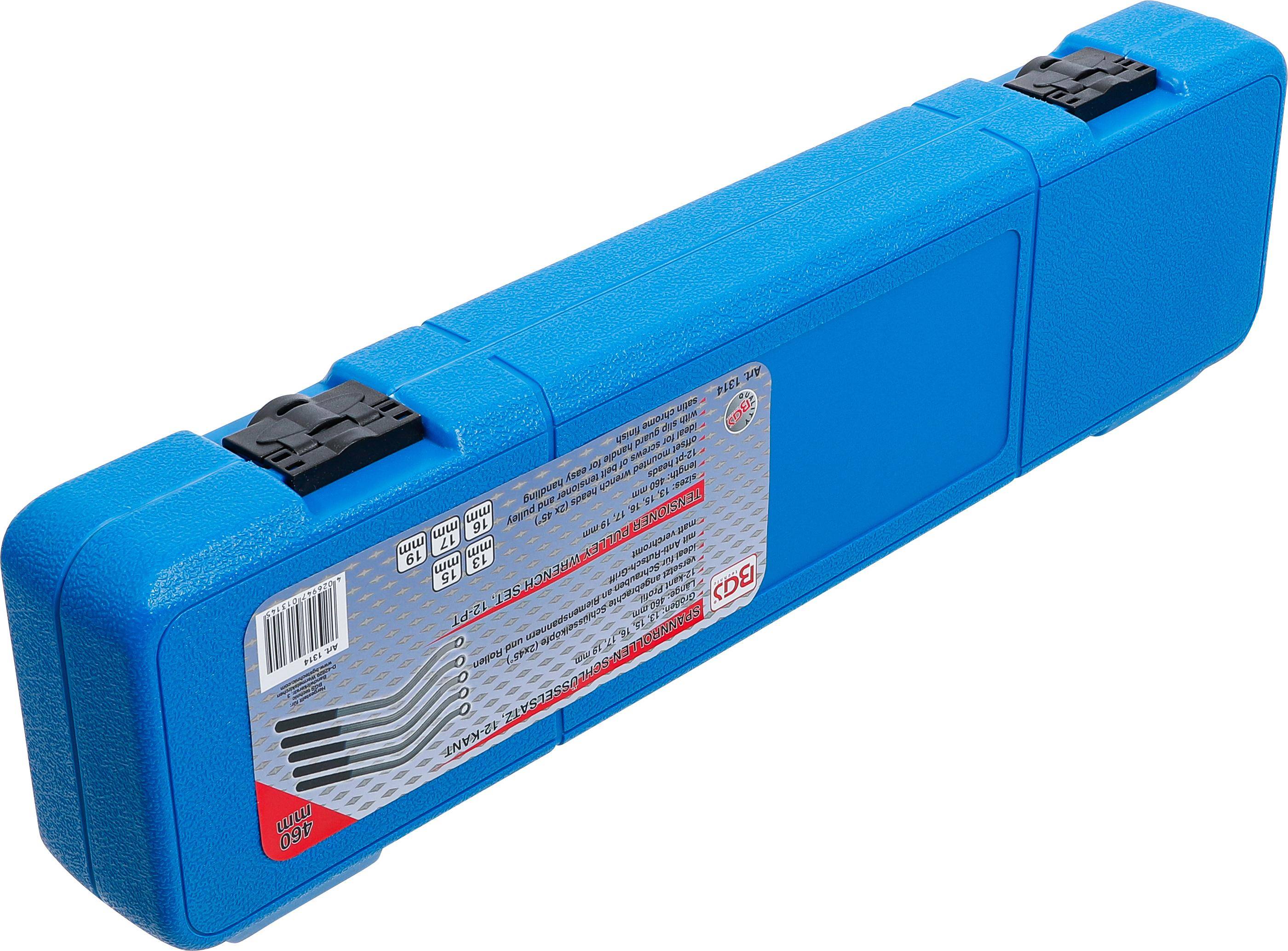 BGS technic Spannrollenschlüssel-Satz | Zwölfkant, Spezialform | SW