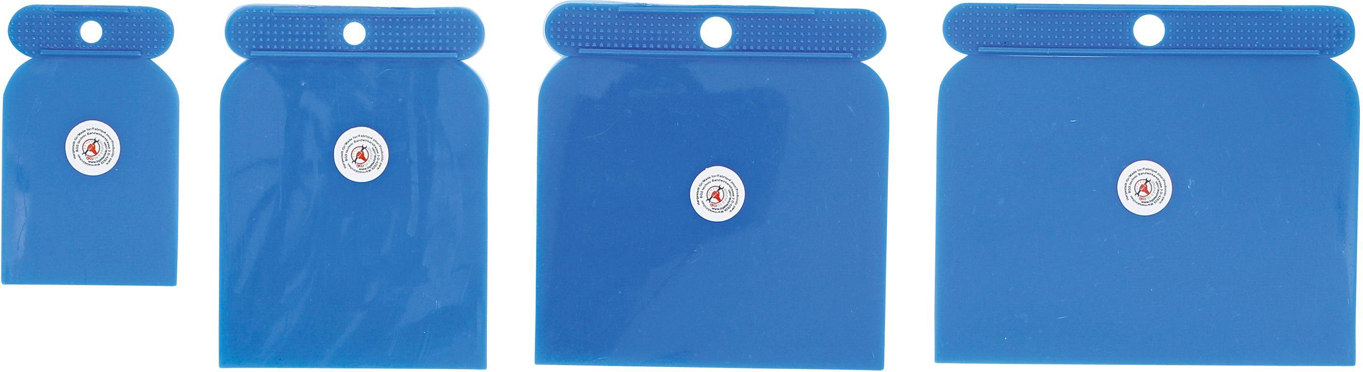 BGS Do It Yourself Japan-Spachtel-Satz | Kunststoff | 50 / 80 / 100 /