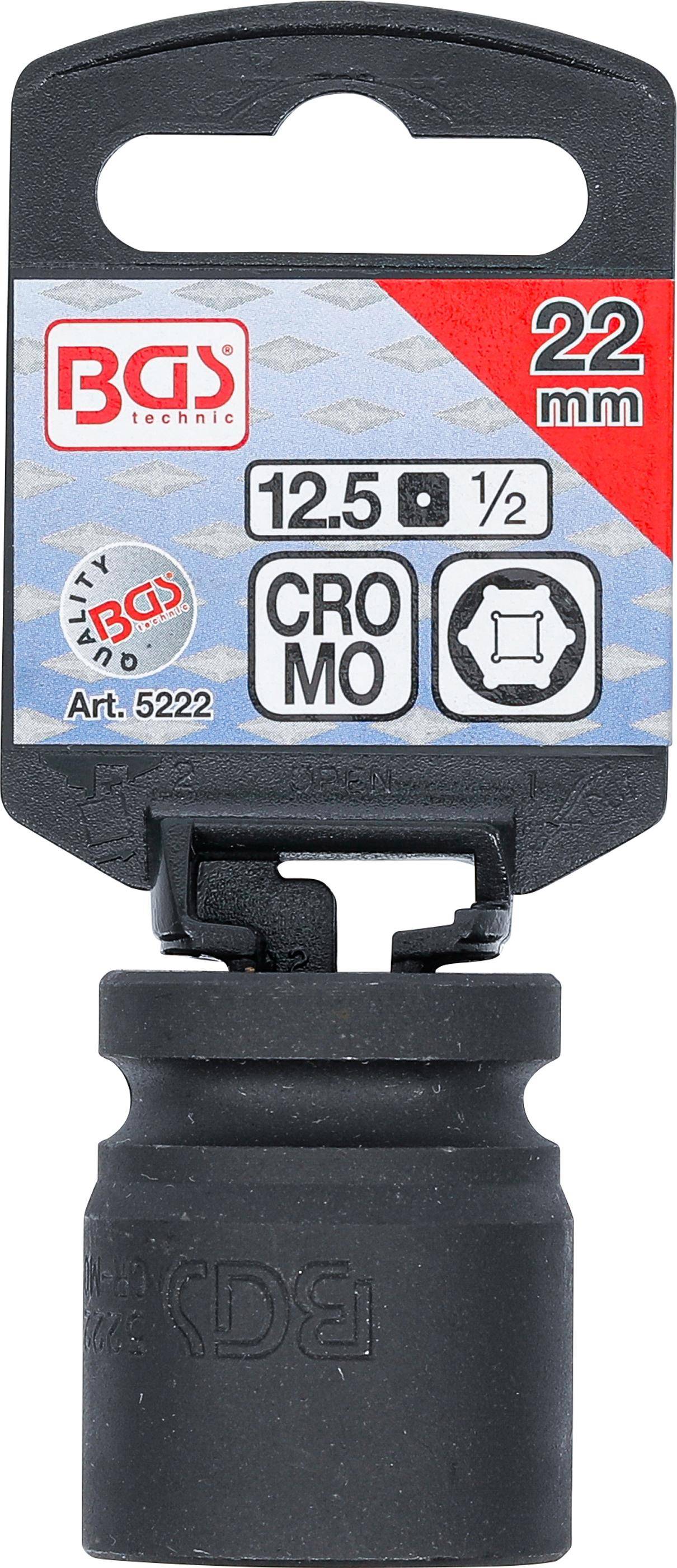 BGS Kraft-Steckschlssel-Einsatz Sechskant | Antrieb Innenvierkant