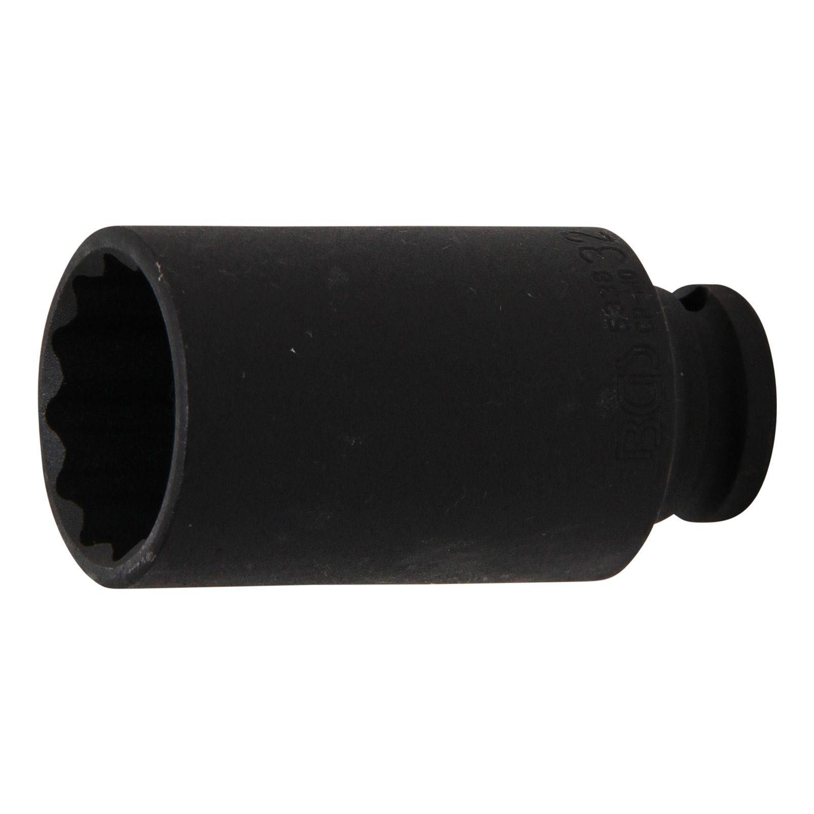 BGS Kraft-Steckschlüssel-Einsatz 12-kant 32 mm 12,5 (1/2) - 5338