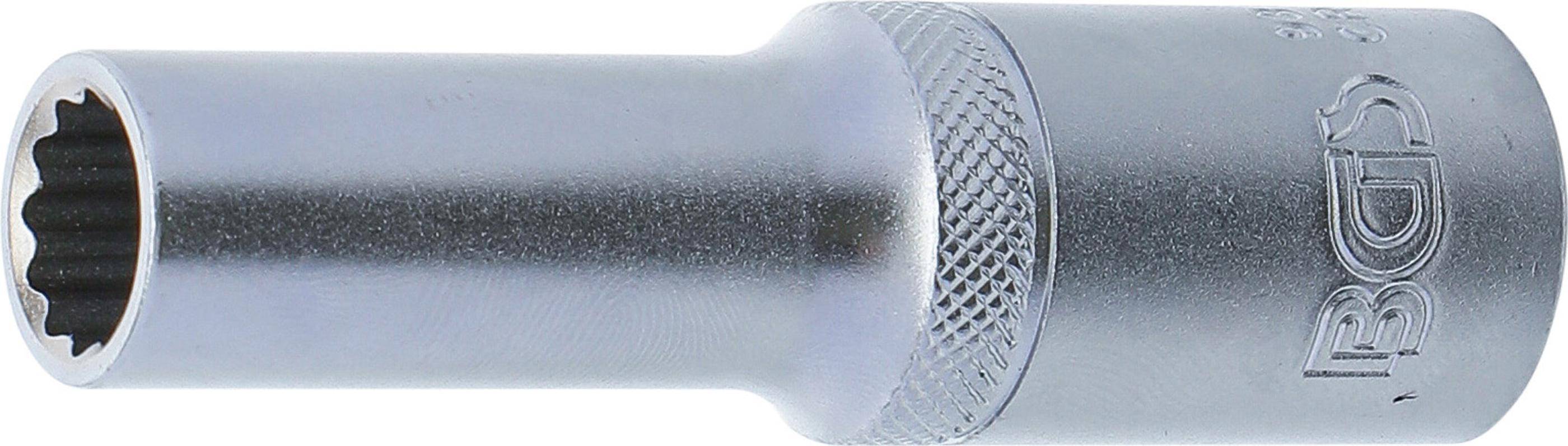 BGS Steckschlssel-Einsatz Zwlfkant, tief | Antrieb Innenvierkant 12,5