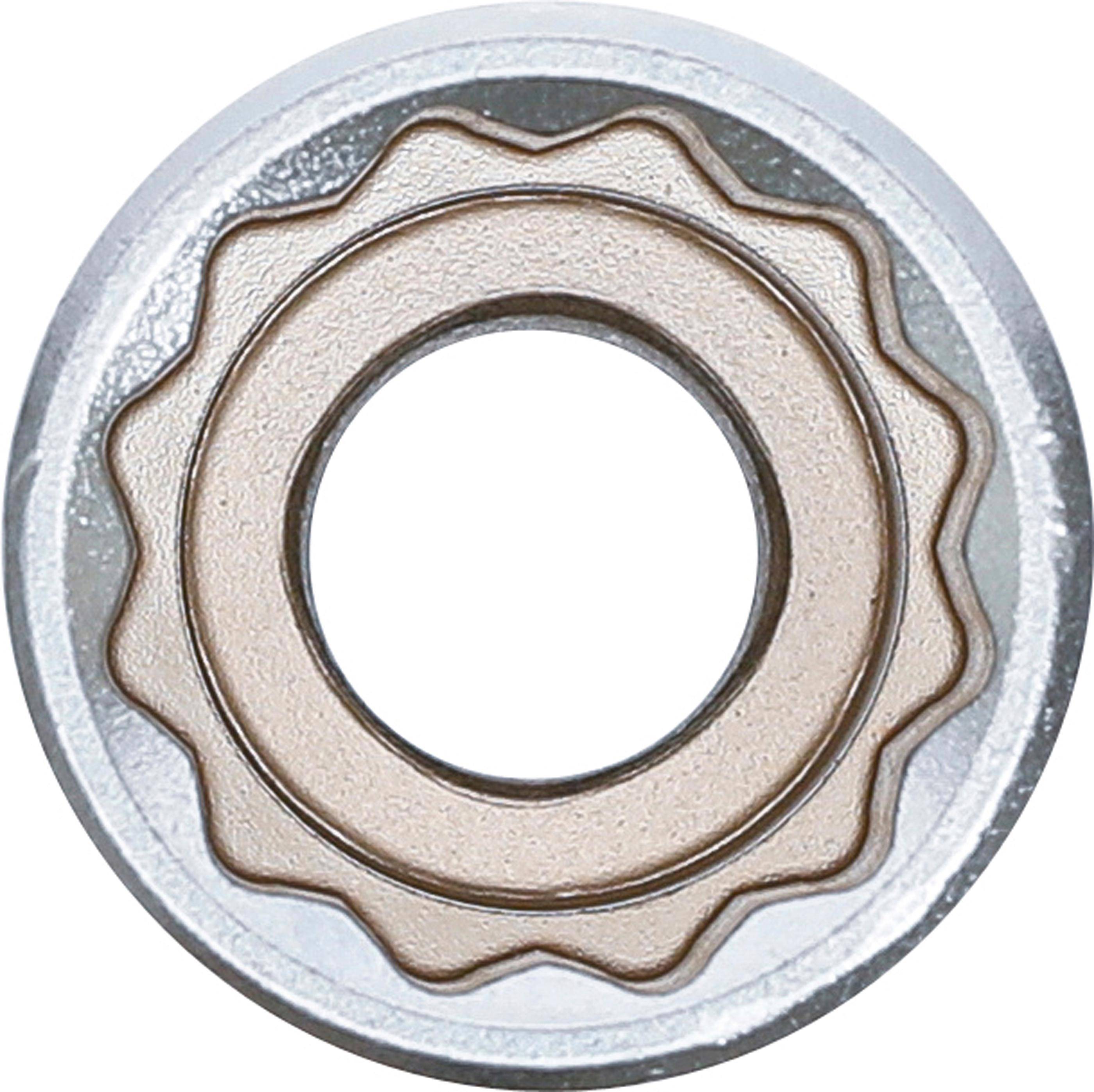 BGS Steckschlssel-Einsatz Zwlfkant, tief | Antrieb Innenvierkant 12,5