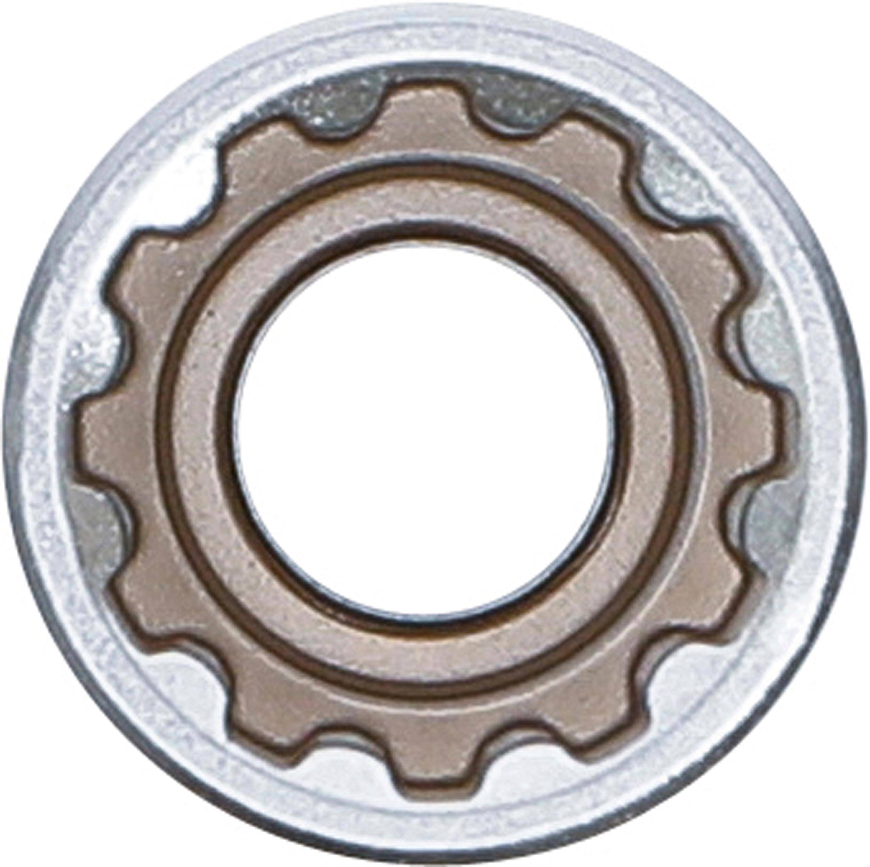 Steckschlüssel-Einsatz "Gear Lock von BGS" - 1/2" Antrieb - tief - Chrom-Vanadium-Stahl