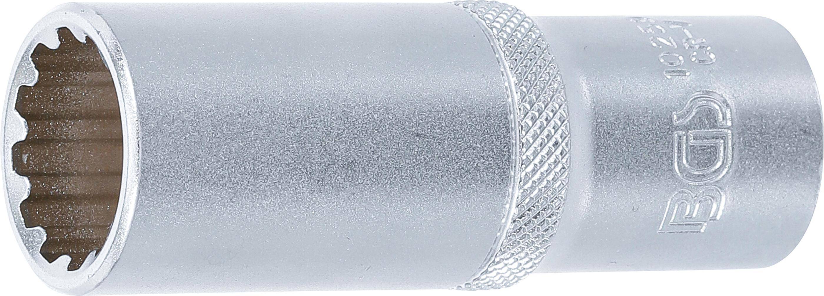 Steckschlüssel-Einsatz "Gear Lock von BGS" - 1/2" Antrieb - tief - Chrom-Vanadium-Stahl