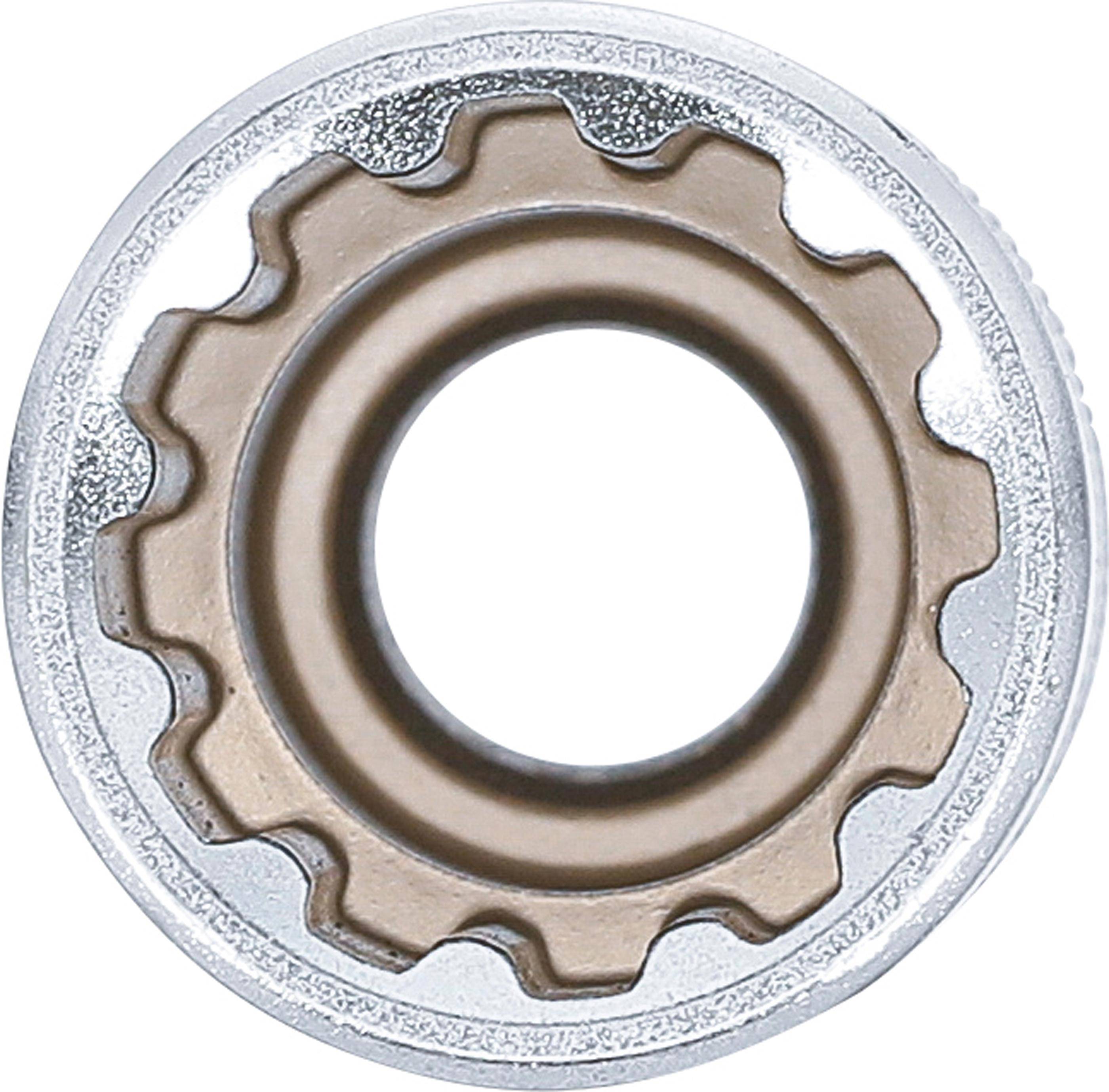 Steckschlüssel-Einsatz "Gear Lock von BGS" - 1/2" Antrieb - tief - Chrom-Vanadium-Stahl