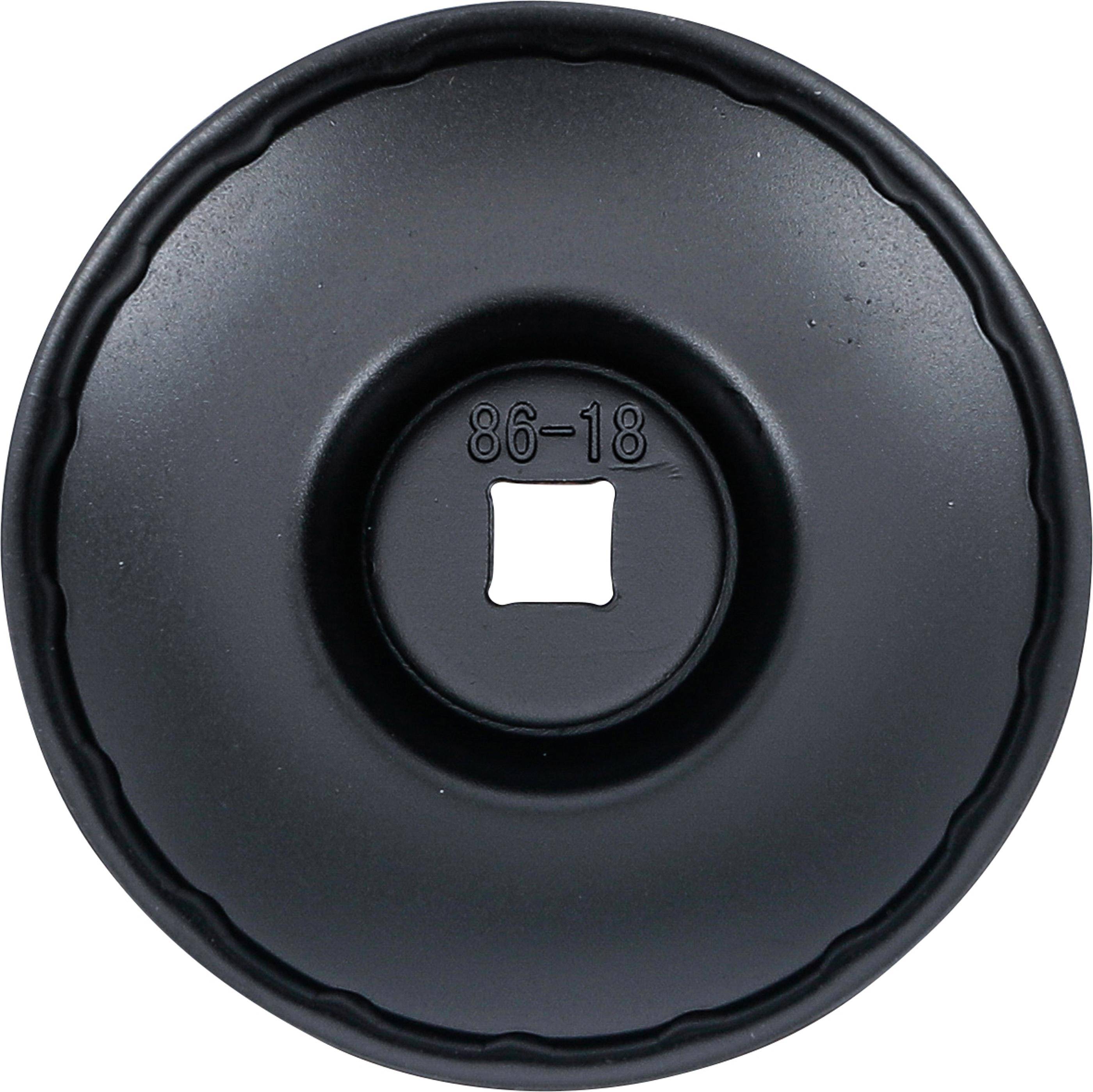 BGS technic lfilterschlssel | 18-kant | 86 mm | fr Audi, PSA,