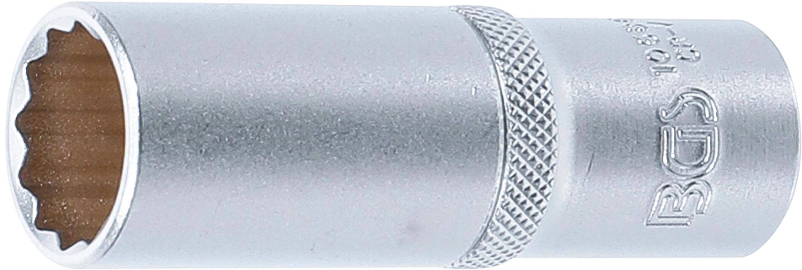 BGS Steckschlssel-Einsatz Zwlfkant, tief | Antrieb Innenvierkant 12,5