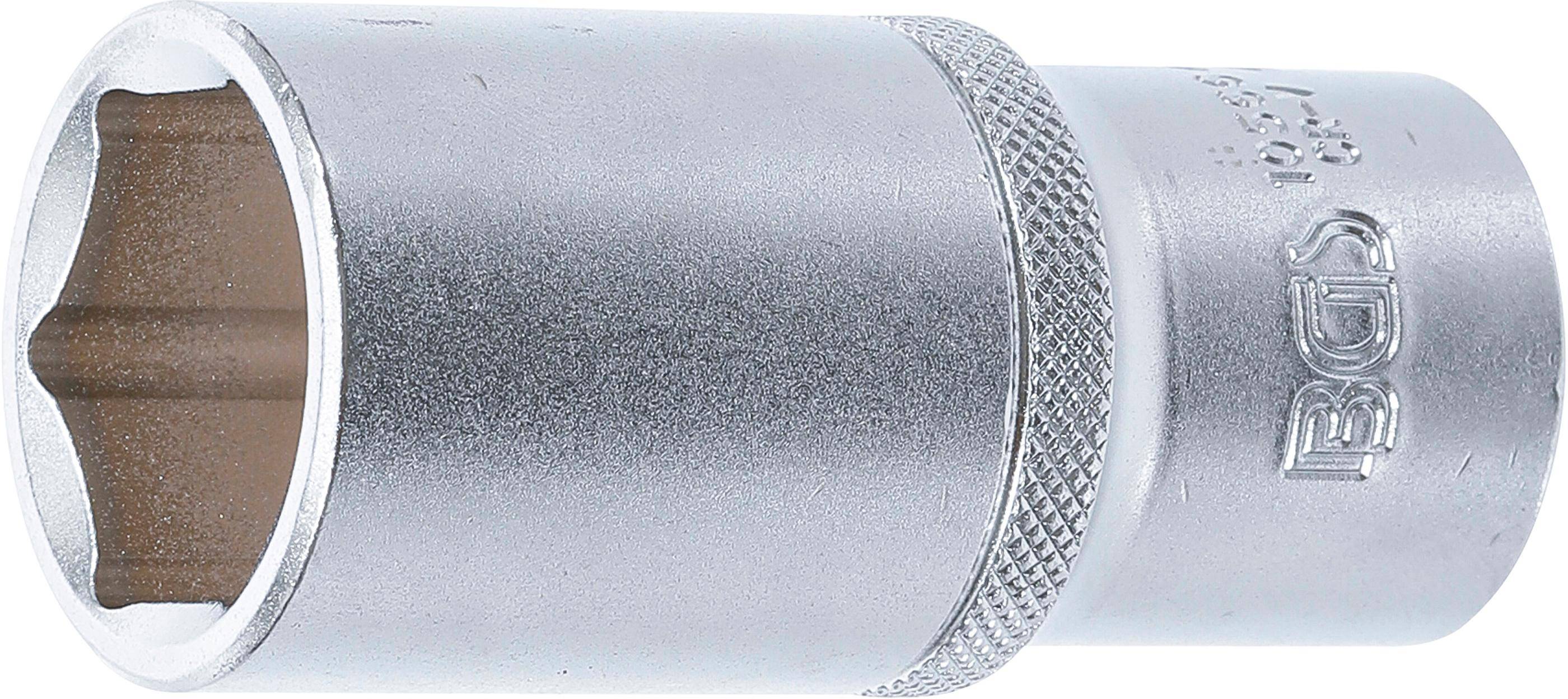 BGS Steckschlssel-Einsatz Sechskant, tief | Antrieb Innenvierkant