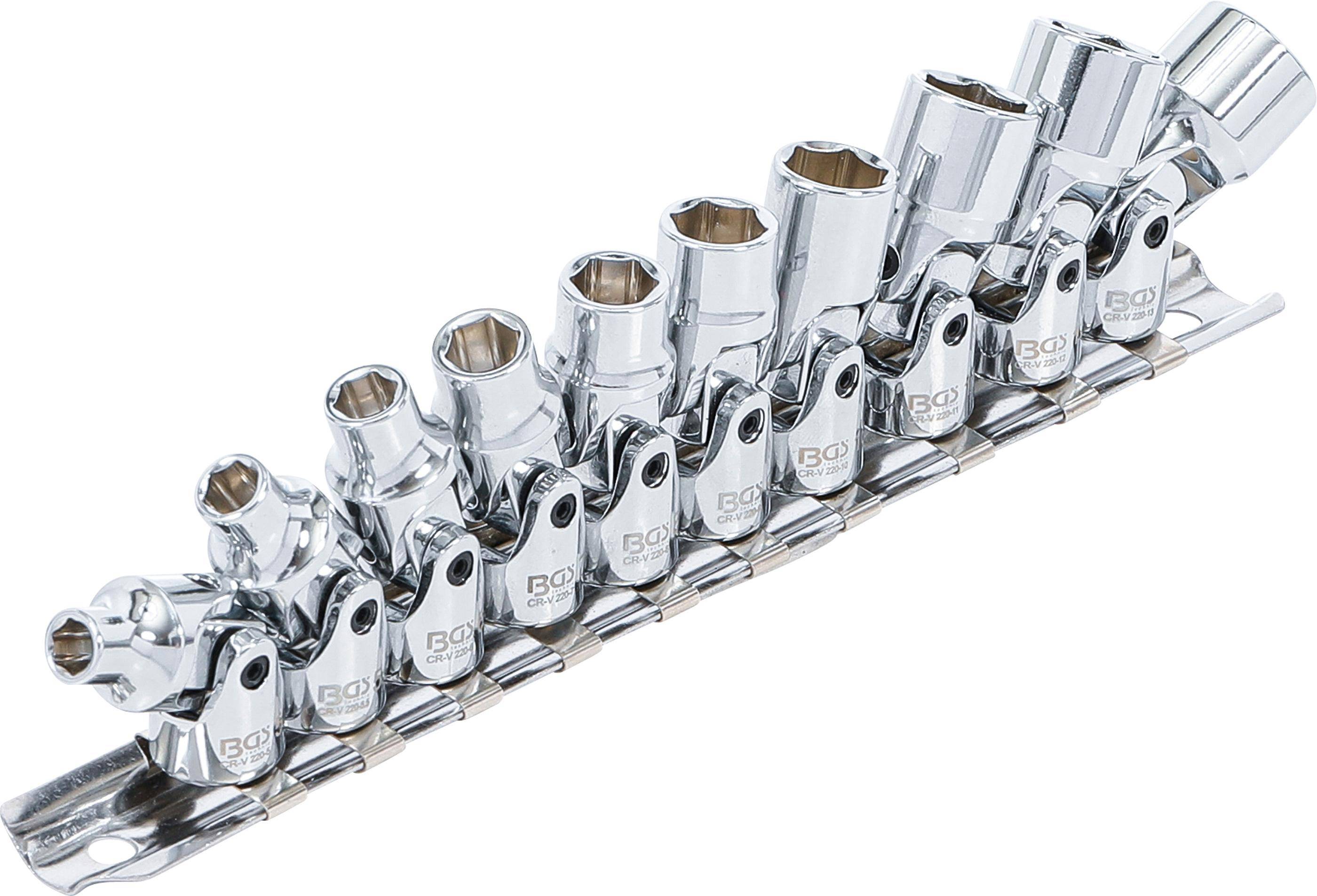 BGS Gelenk-Steckschlssel-Satz | Antrieb Innenvierkant 6,3 mm (1/4") |