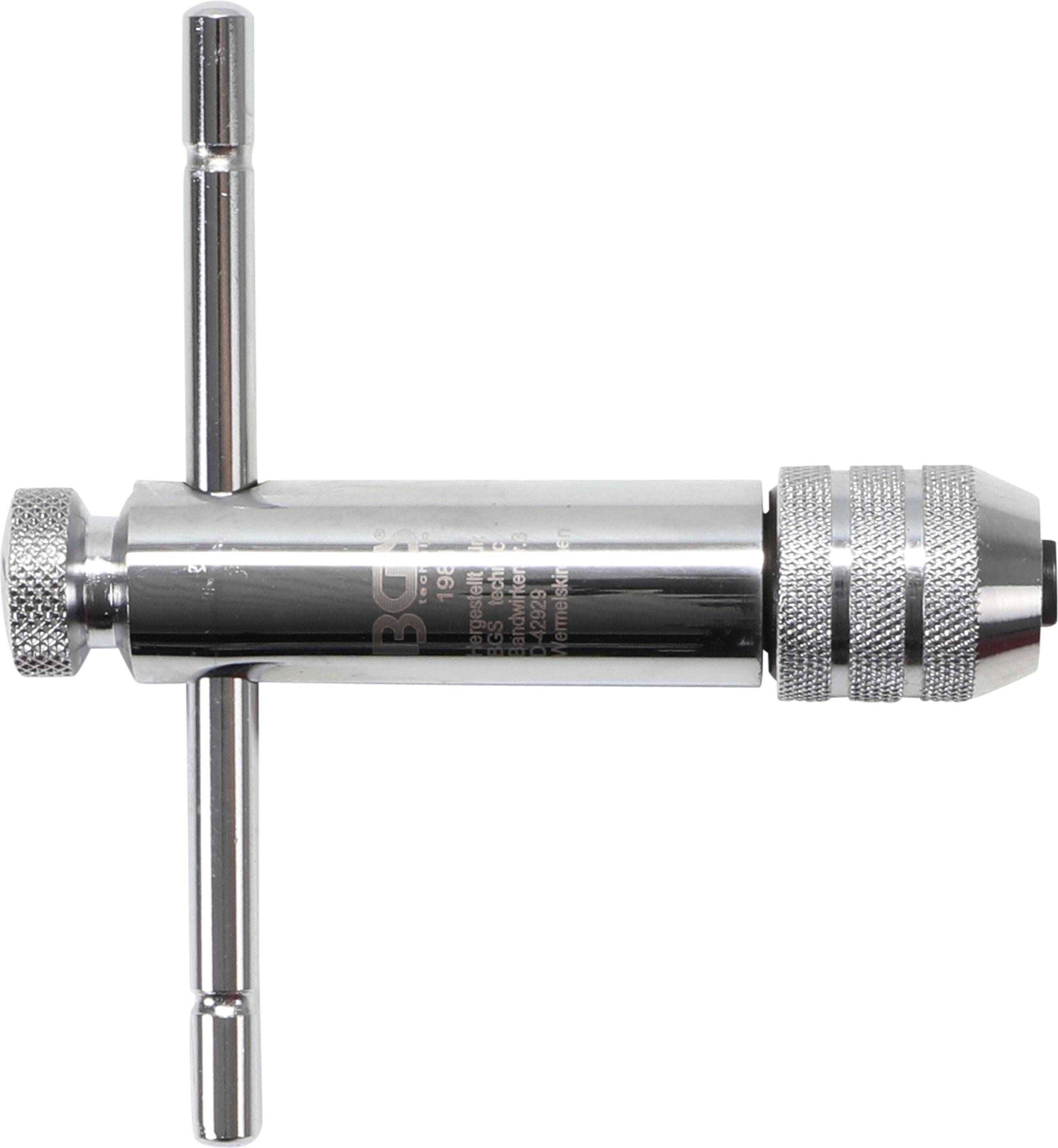 BGS technic Werkzeughalter mit Gleitgriff für Gewindebohrer | M5 -