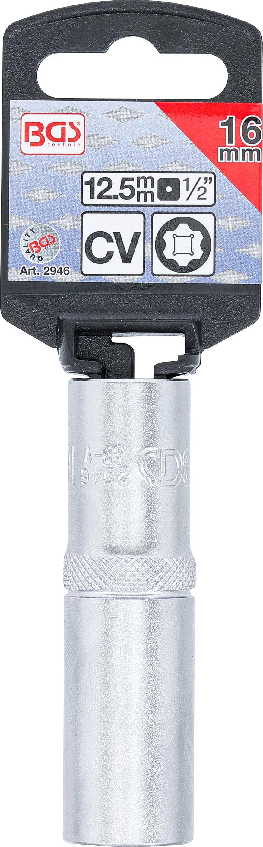 BGS technic Steckschlssel-Einsatz Super Lock, tief | Antrieb