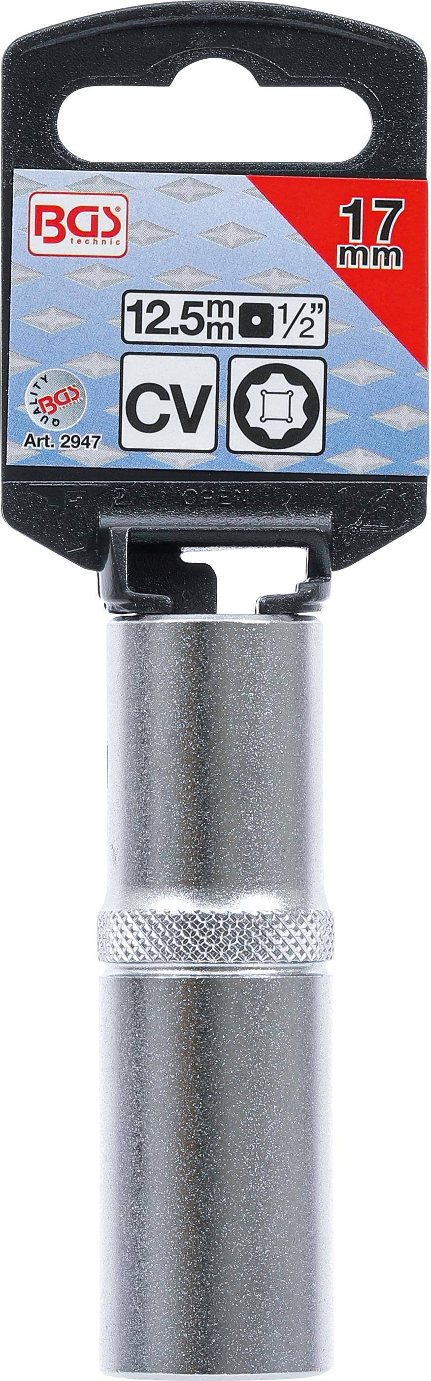 BGS Steckschlüssel-Einsatz Super Lock, tief | Antrieb Innenvierkant