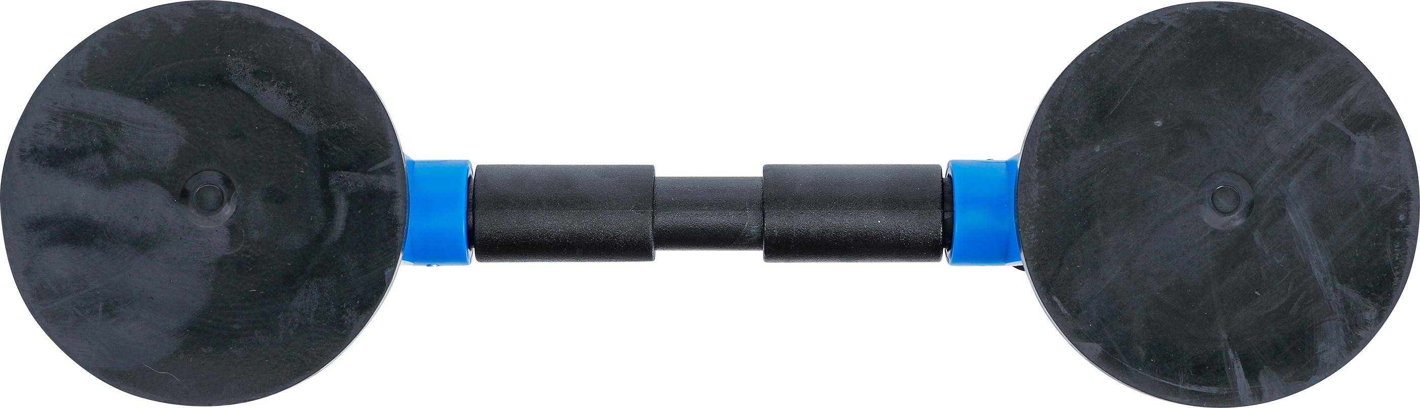 BGS Gummi-Doppelsauger | ABS | mit flexiblen Kpfen | 120 mm | 390 mm