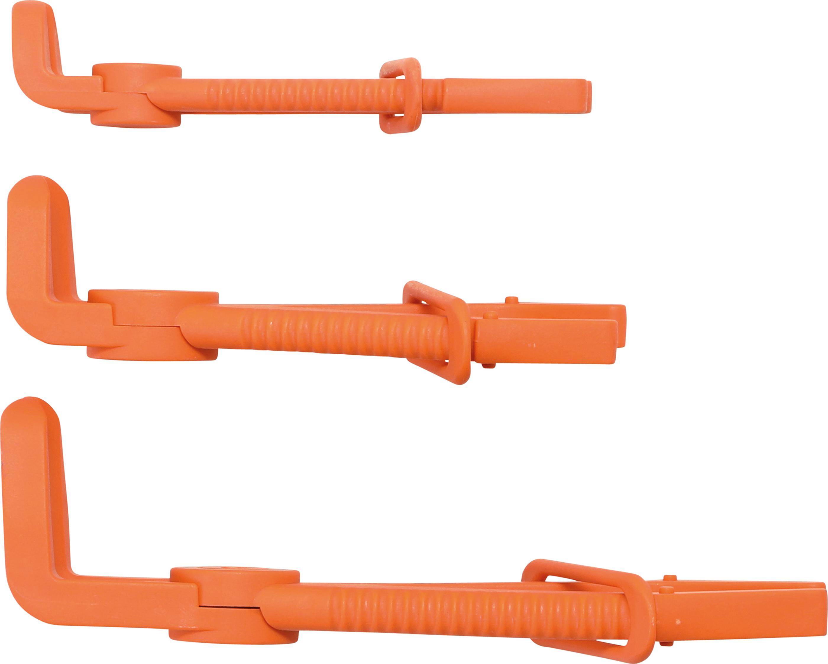 BGS technic Schlauch-Abklemmzangen-Satz | 90 abgewinkelt | 155 - 220