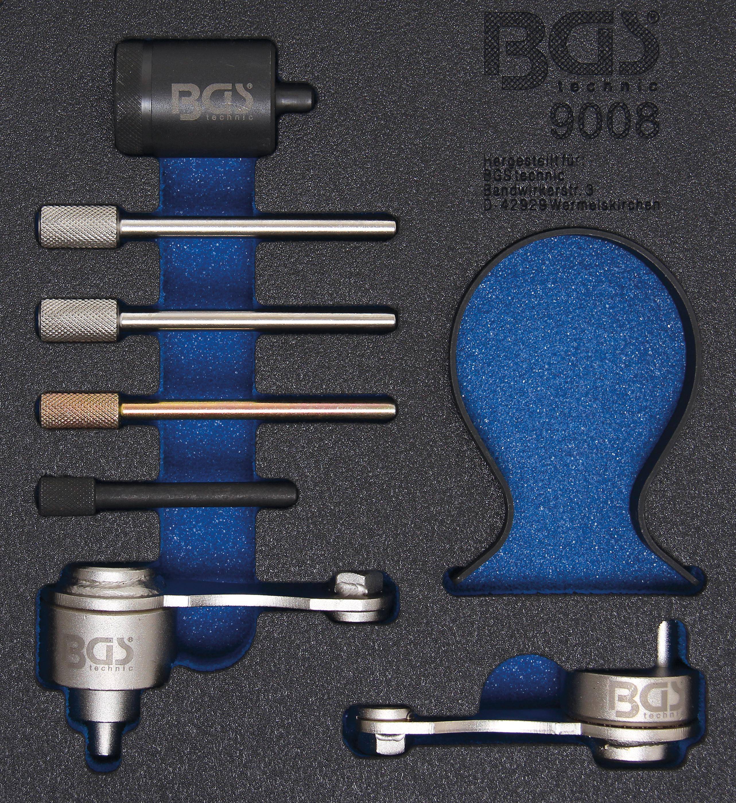 BGS technic Werkstattwageneinlage 1/6: Motor-Einstellwerkzeug-Satz |