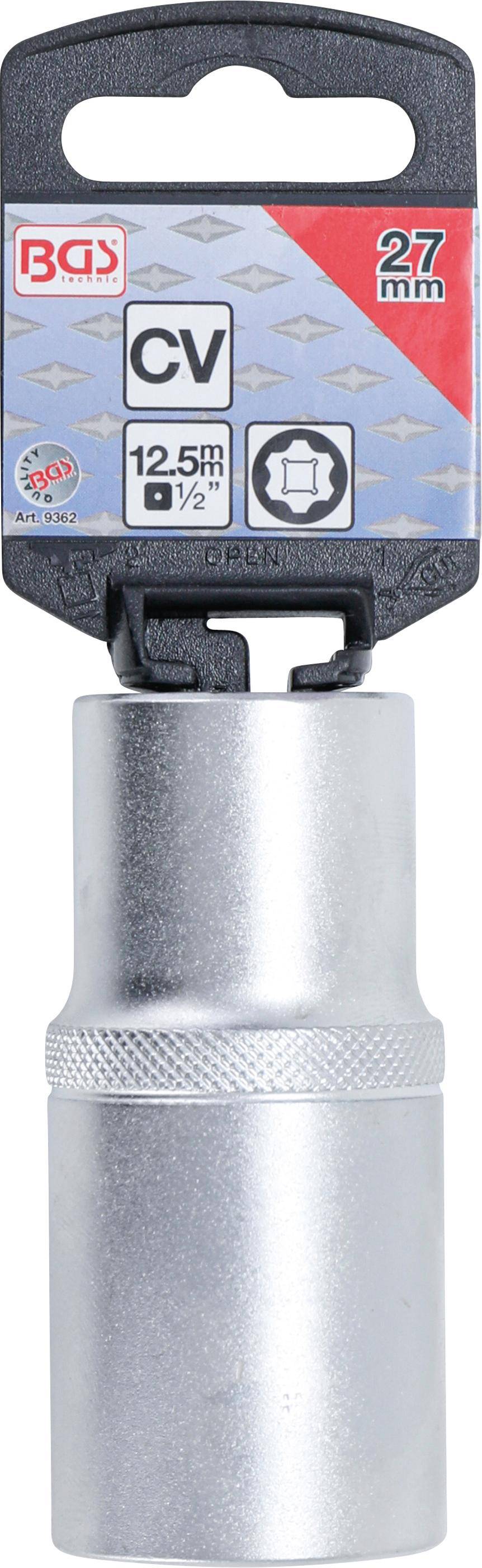 BGS Steckschlssel-Einsatz Super Lock, tief | Antrieb Innenvierkant