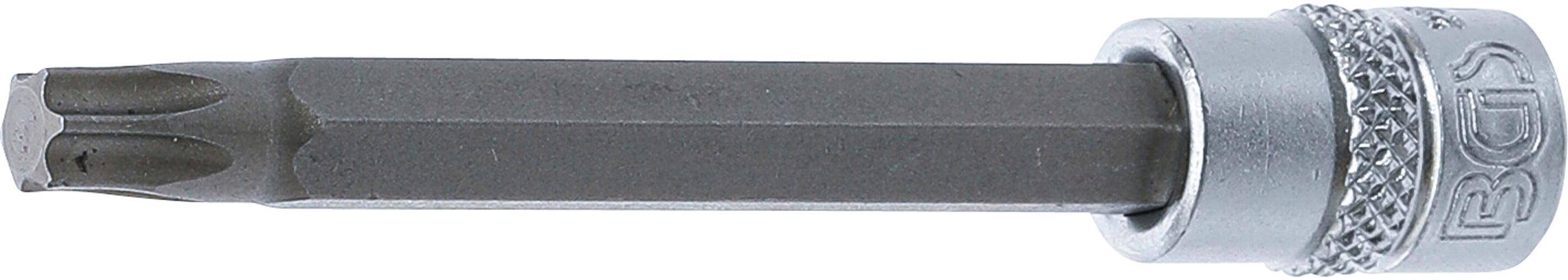 BGS technic Bit-Einsatz | Lnge 75 mm | Antrieb Innenvierkant 6,3 mm