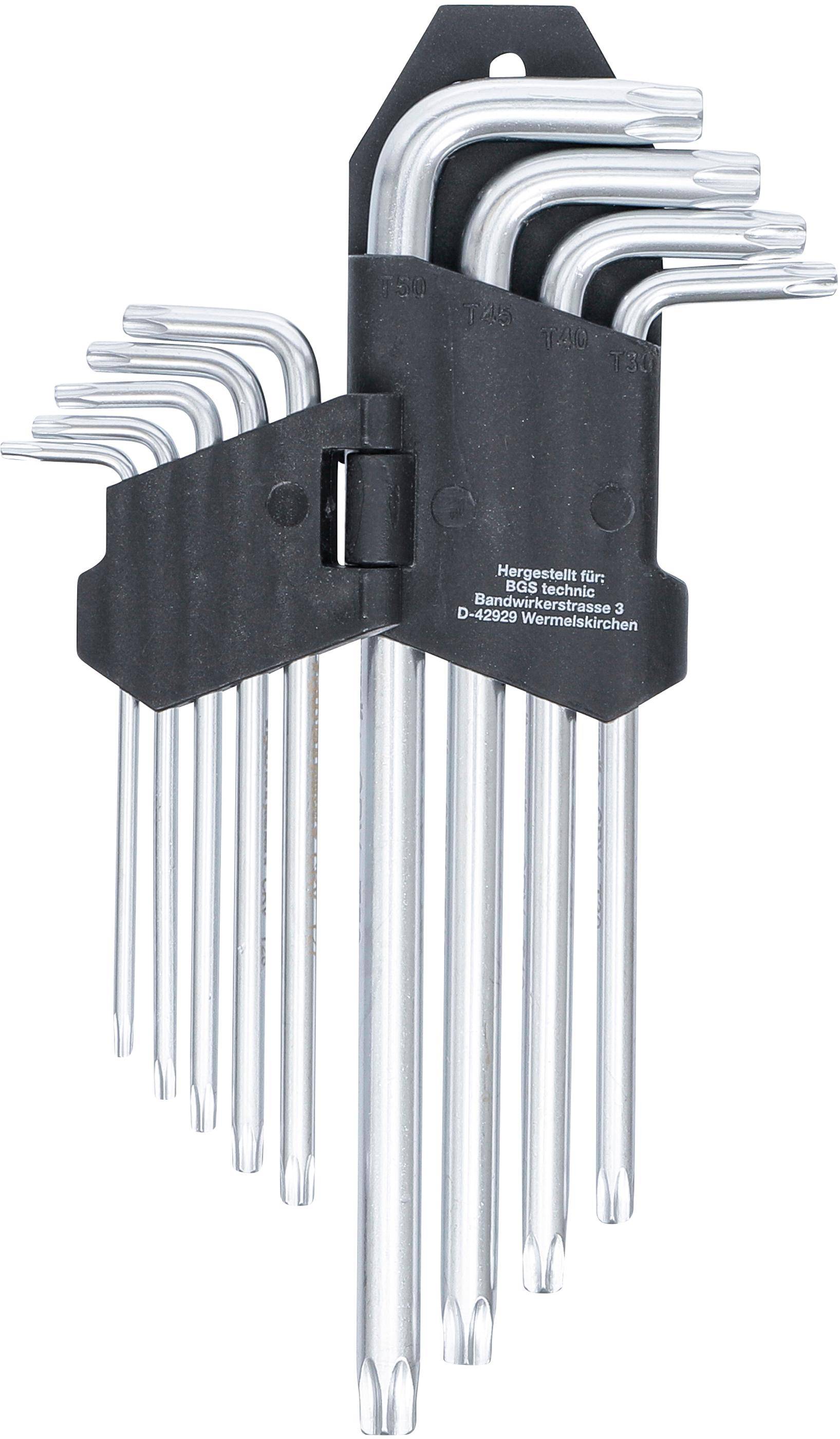 BGS technic Winkelschlssel-Satz | lang | T-Profil (fr Torx) | T10 -