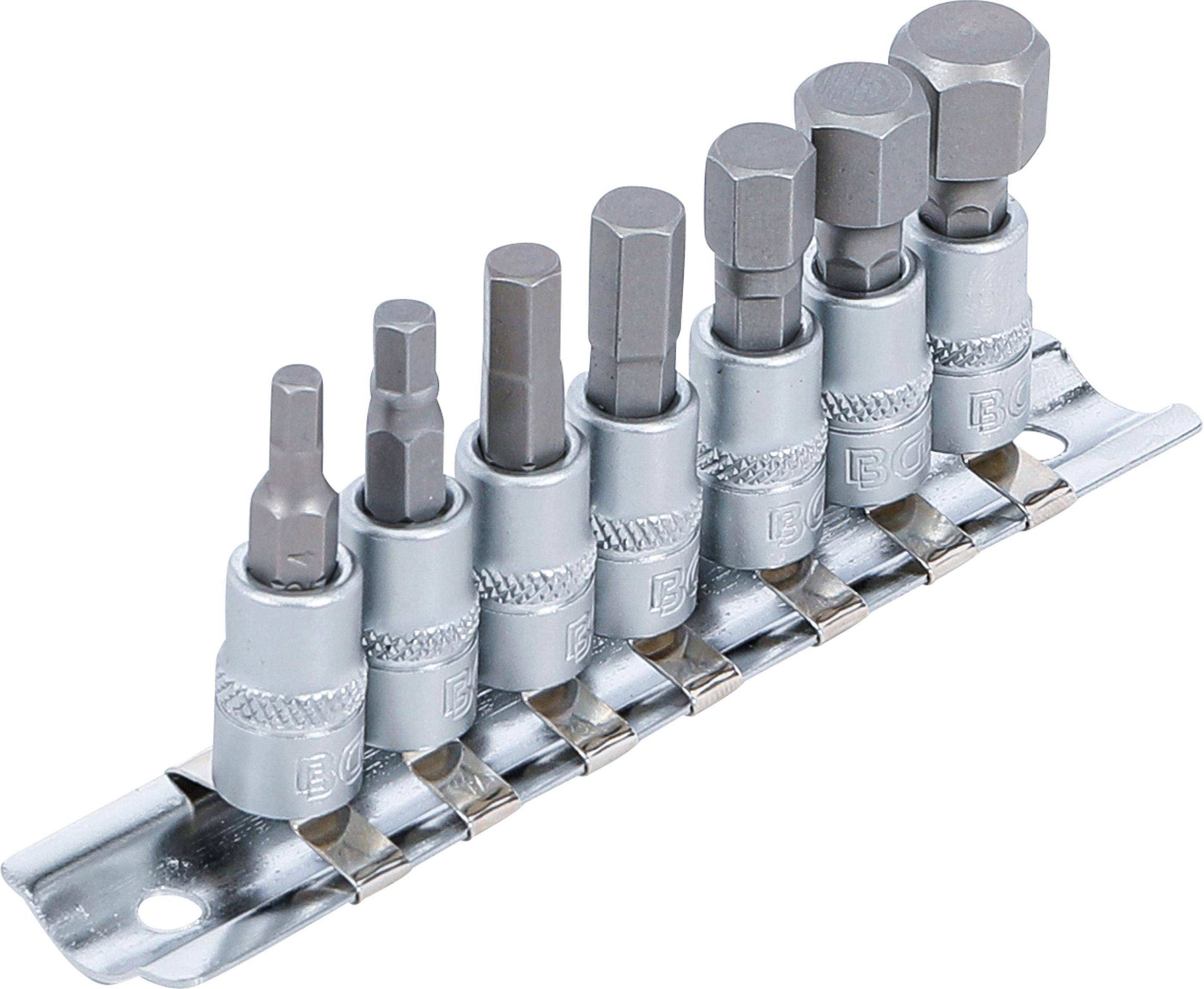 BGS Bit-Einsatz-Satz | Antrieb Innenvierkant 6,3 mm (1/4") |