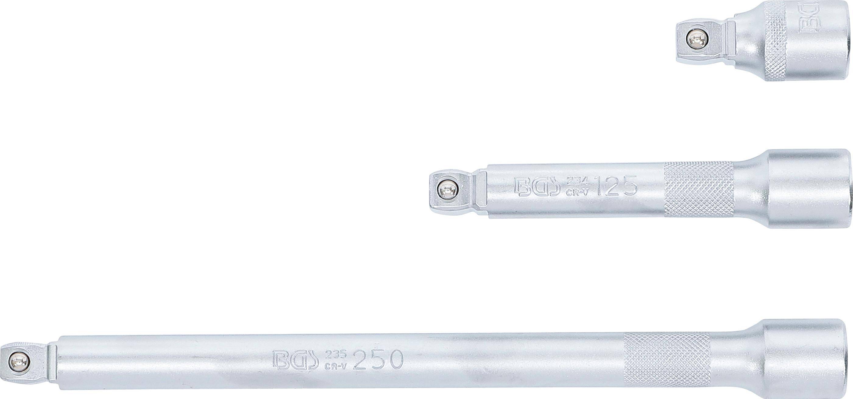 BGS Kippverlängerungs-Satz | 12,5 mm (1/2") | 50 / 125 / 250 mm |
