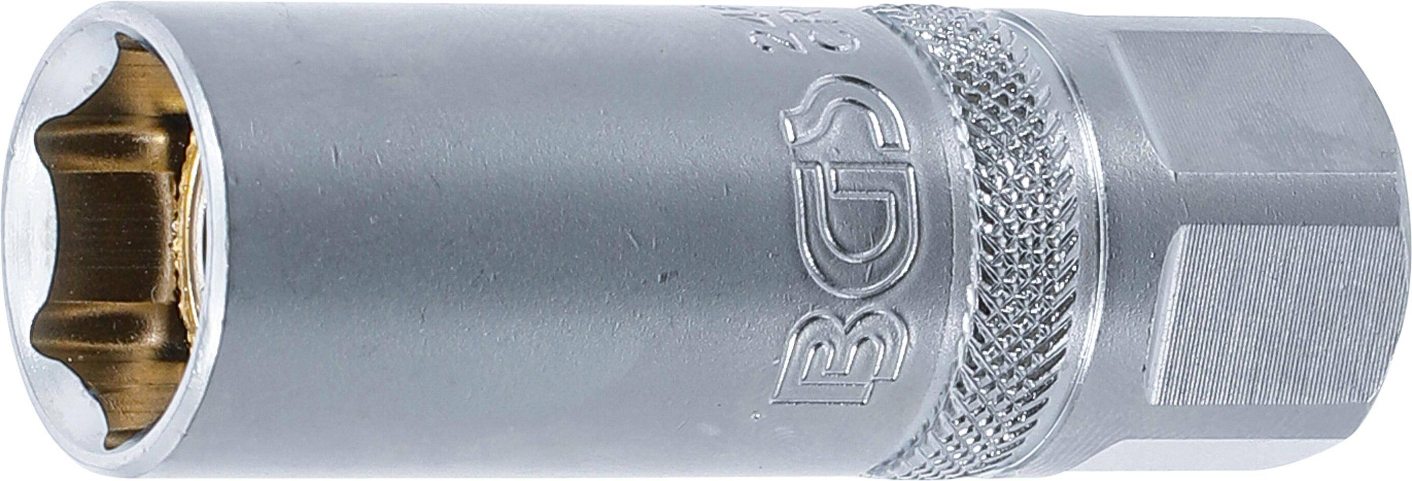 BGS Zndkerzen-Einsatz mit Magnet, Sechskant | Antrieb Innenvierkant