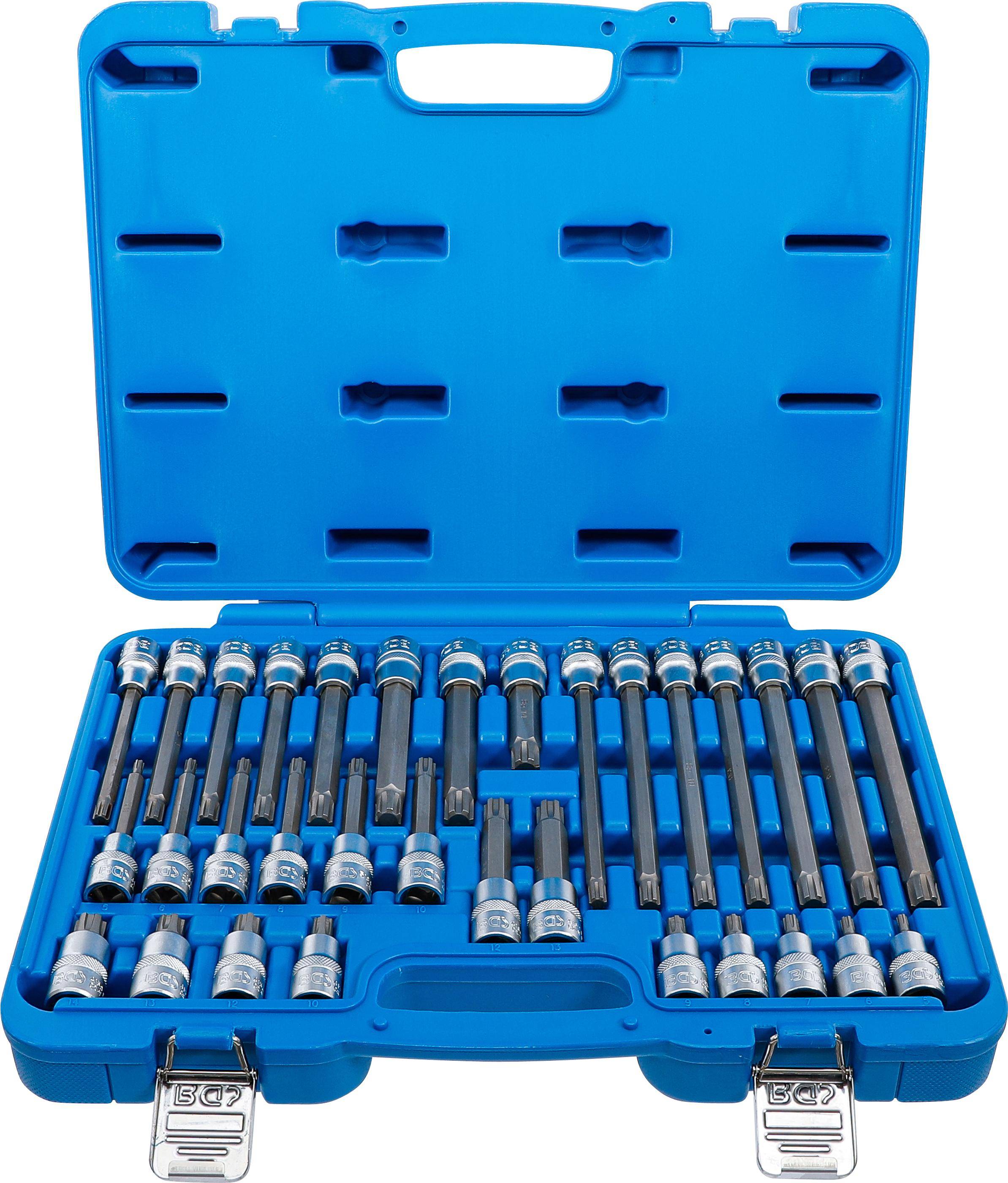 BGS technic Bit-Einsatz-Satz | Antrieb Innenvierkant 12,5 mm (1/2") |