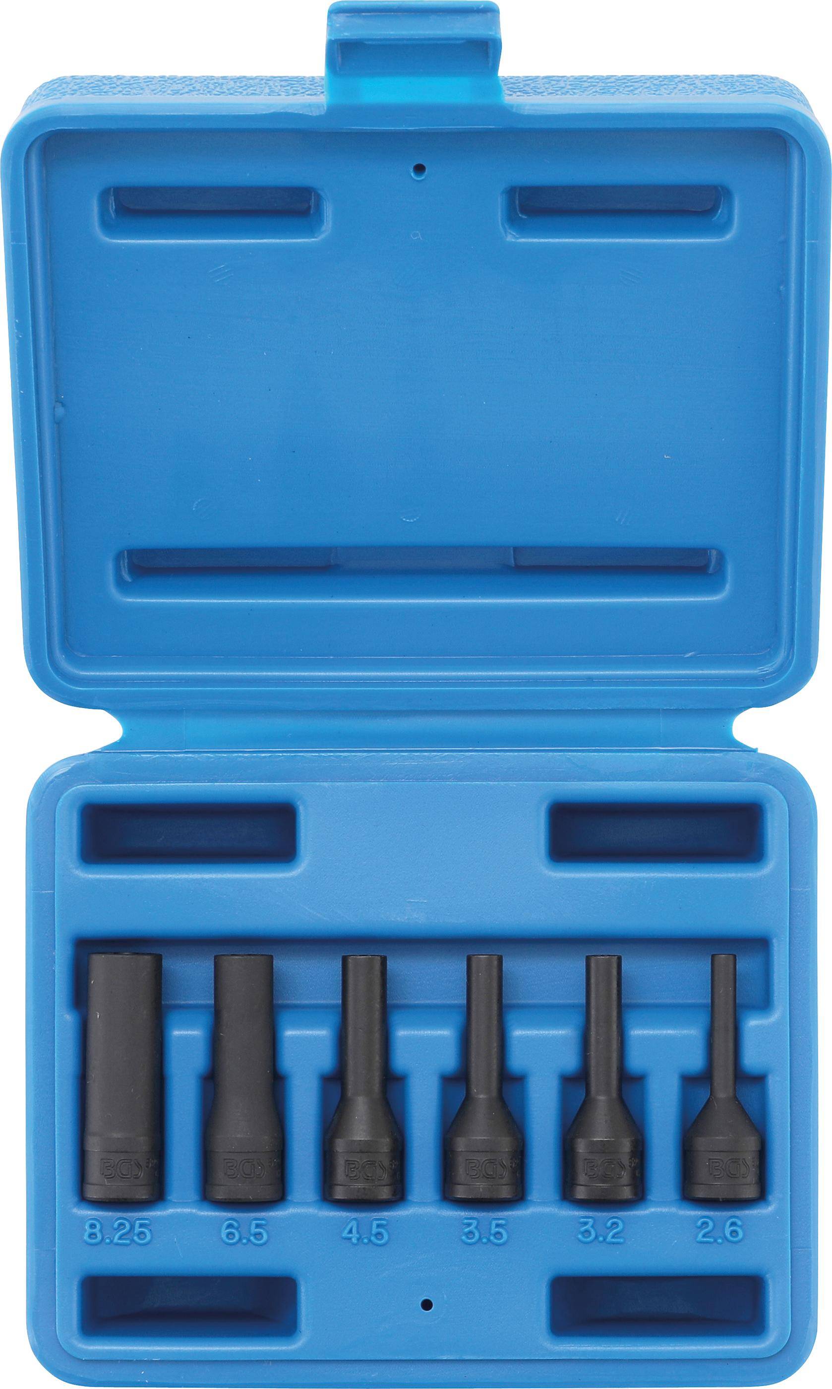 BGS Abdreh-Einsatz-Satz fr Glhkerzenelektrode | Antrieb Innenvierkant