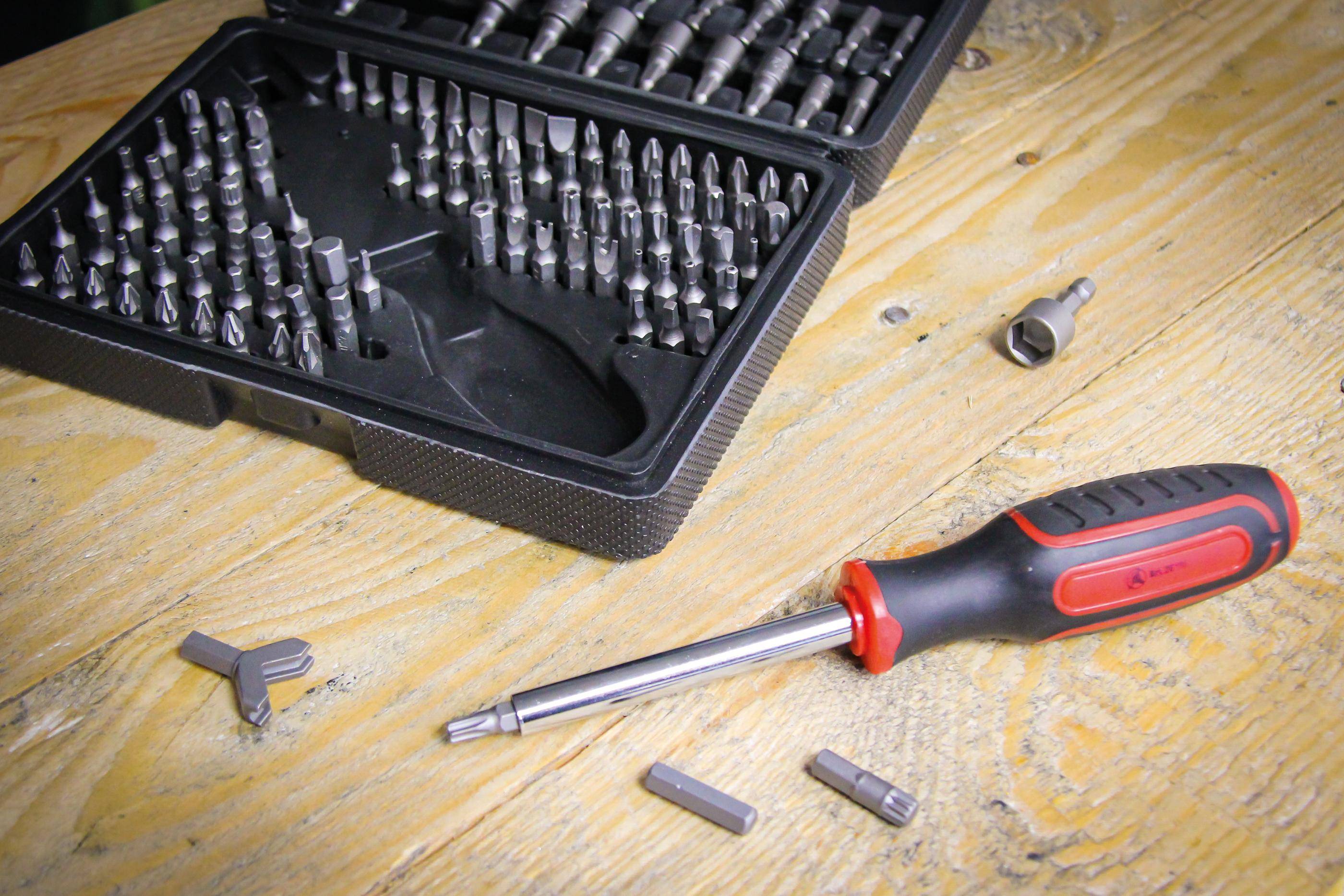 BGS Do It Yourself Universal-Bit-Satz | Antrieb Außensechskant 6,3 mm