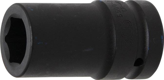 Kraft-Steckschlüssel-Einsatz Sechskant, tief Antrieb Innenvierkant 25 mm (1) SW 27 mm